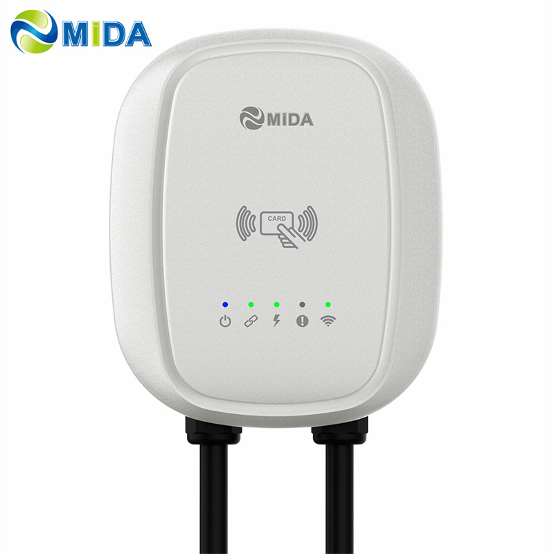 LEFANEV 40A EV充電器 レベル2ステーション NEMA6-50 壁電気自動車充電ステーション 20フィートケーブル、9.6KW 電気 40A ポータブル EV 充電器工場、サプライヤー - 中国 40A ポータブル