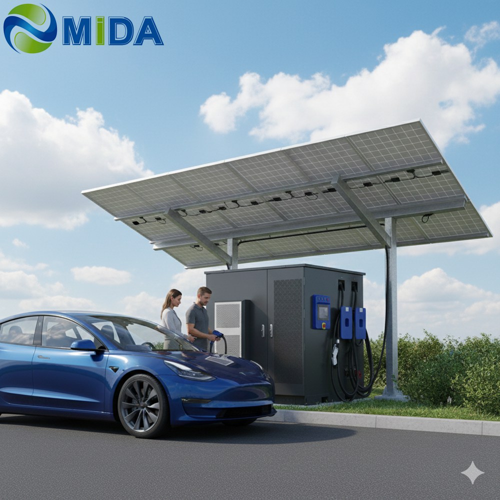 1000kwh 480kW DC Charging Station