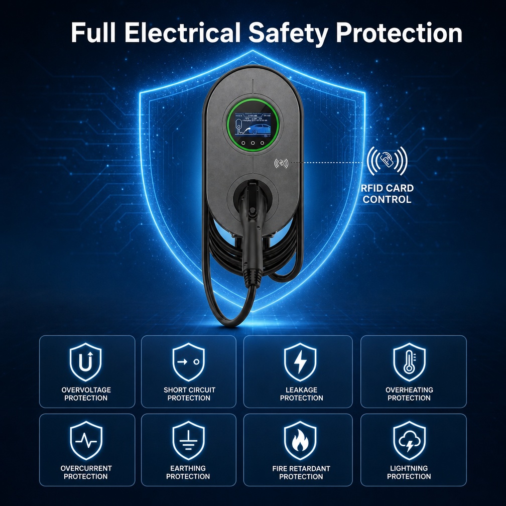 AC wallbox EV charger