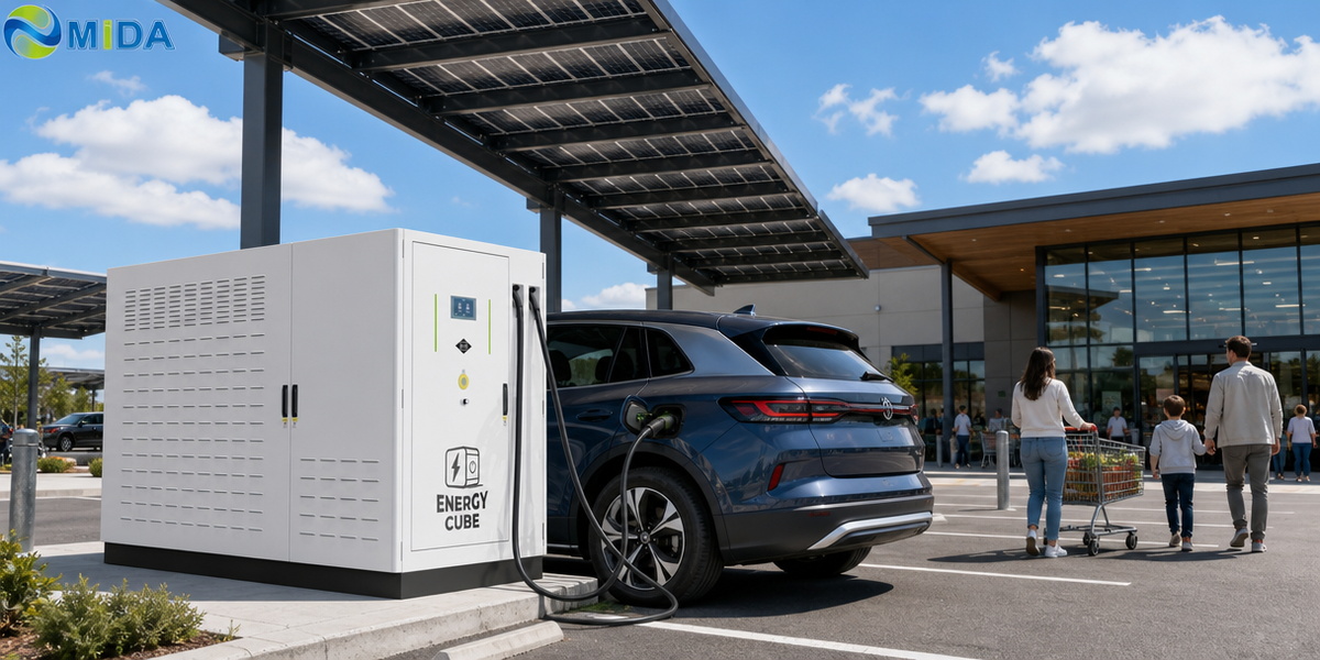 120kW 215kWh BESS Charging Hub