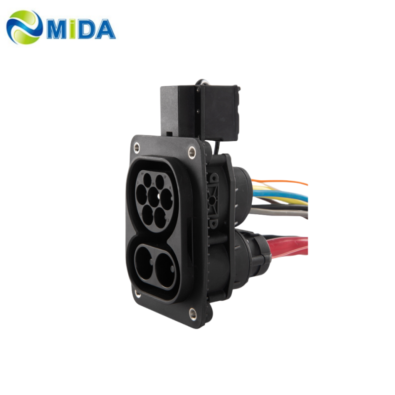 中国 IEC 62196-3 150A CCS コンボ 2 カーインレット DC 充電ソケット