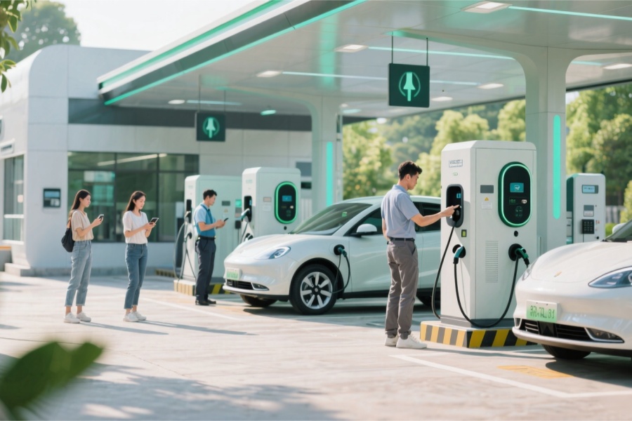 180KW CCS1 DC charger station