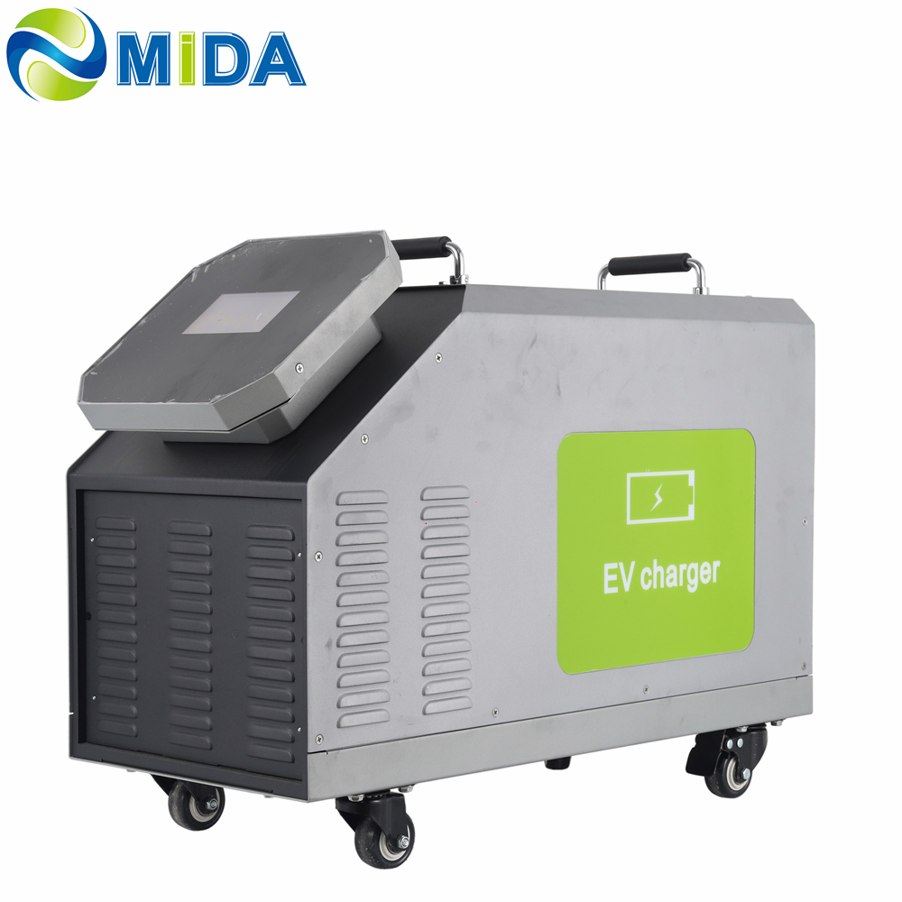 Maisbao 40kW Portable Charger Station CCS2 CHAdeMO Movable DC Fast EV Charging Pile Highway Rescue Emergency - Battery Buffer and Off-Grid Ready