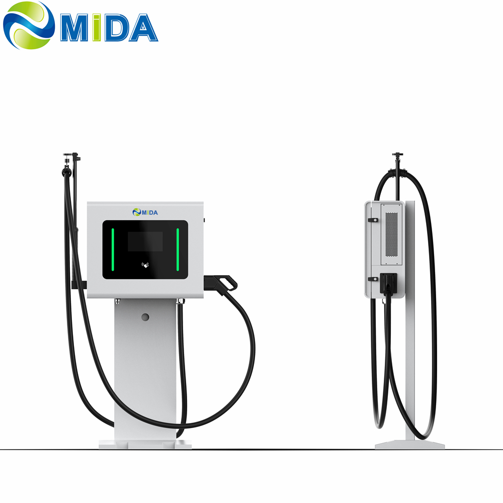中国商用电动汽车充电桩柱式直流充电器20kW 30kW 40kW 工厂和制造商| MIDA