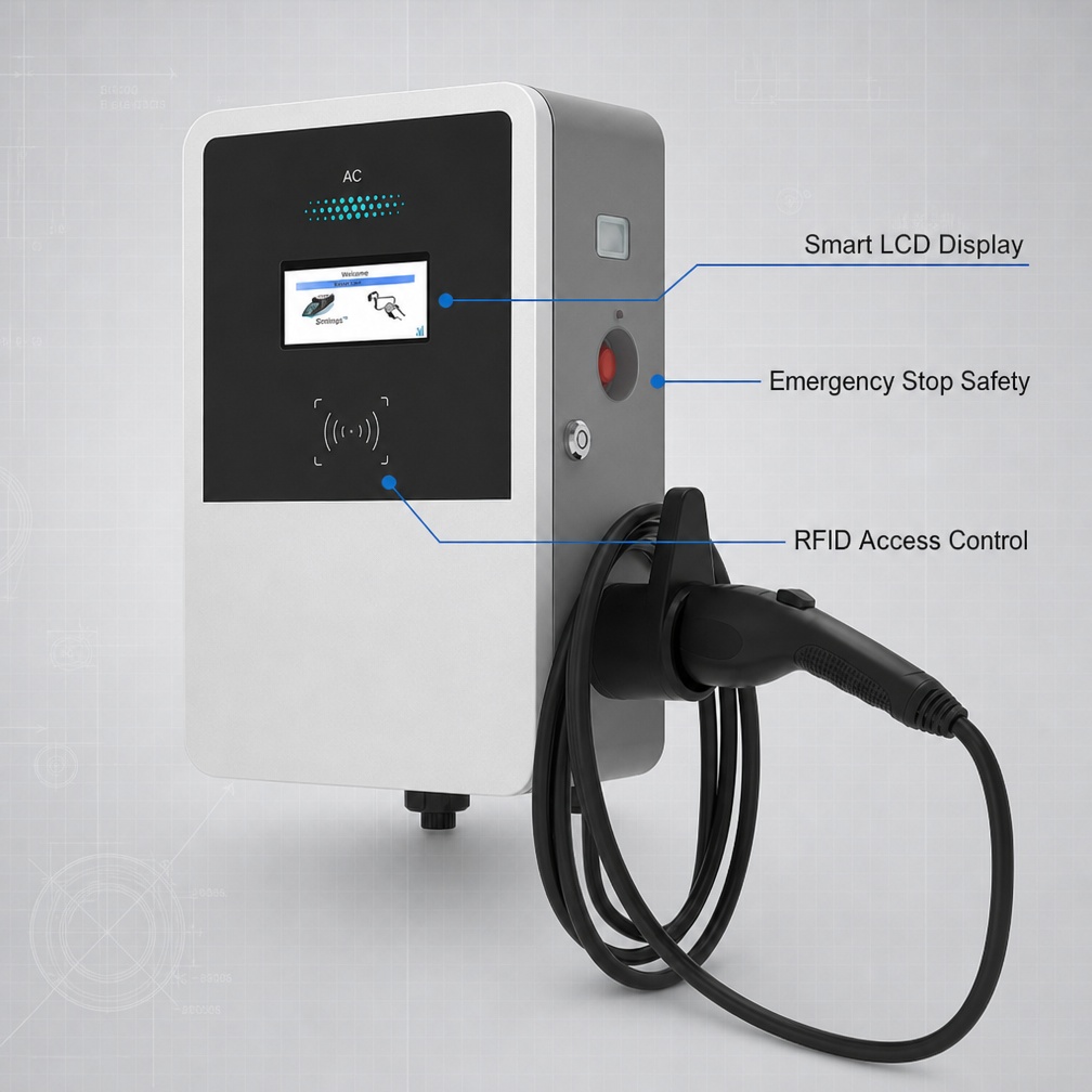 AC wallbox EV charger