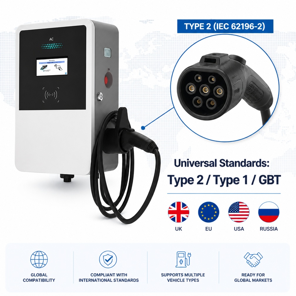 AC wallbox EV charger