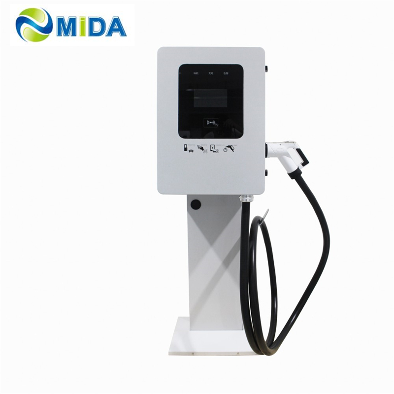 中国 20kW CCS2 壁掛け式 DC EV 充電ステーション（4G Wi-Fi OCPP 2.1