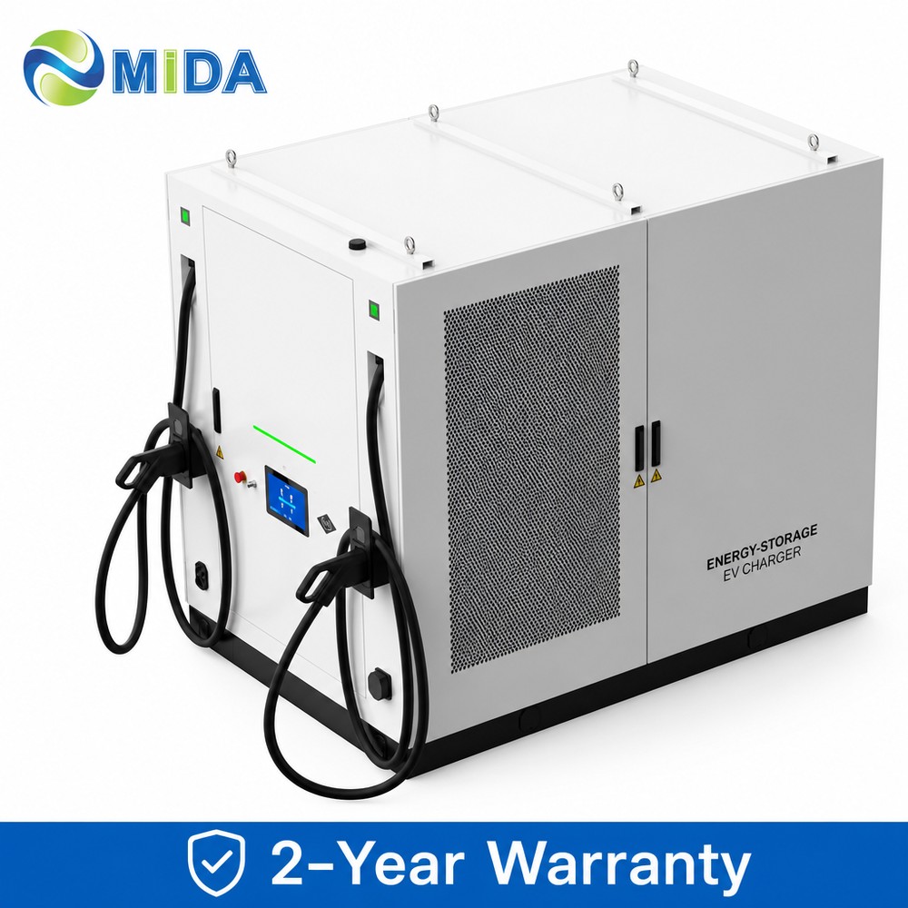 261kWh 120kW PV BESS EV Charging Station For Commercial Fleet Electrification Infrastructure Deployment Projects - Off-Grid, Microgrid and Fleet Ready