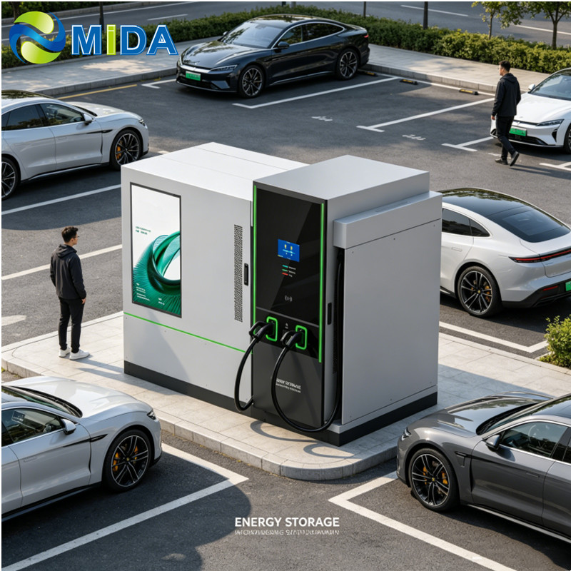 522kWh 240kW Factory Direct Solar Storage EV Charging Station Wholesale Commercial Infrastructure Procurement Projects - Integrated Solar-Plus-Storage DC Charging