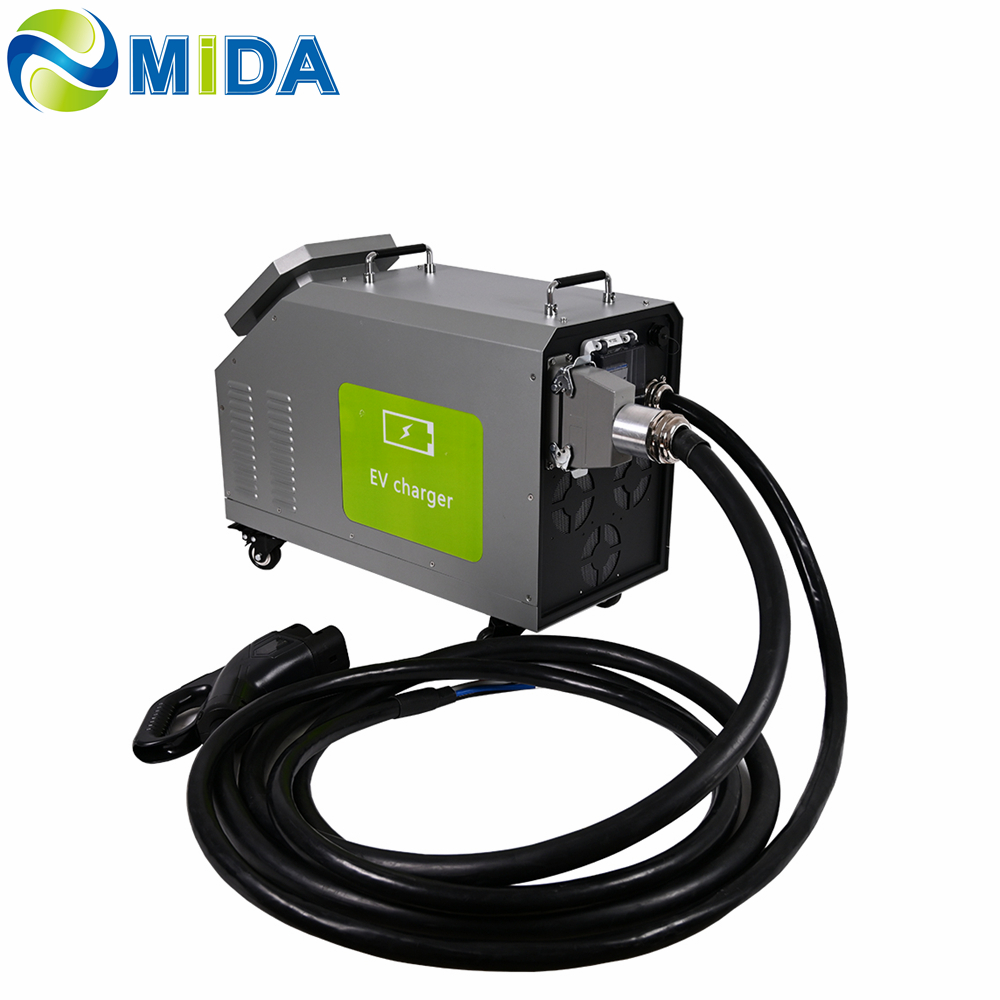 Maisbao 40kW Portable Charger Station CCS2 CHAdeMO Movable DC Fast EV Charging Pile Highway Rescue Emergency - Rugged, Safe Outdoor Design