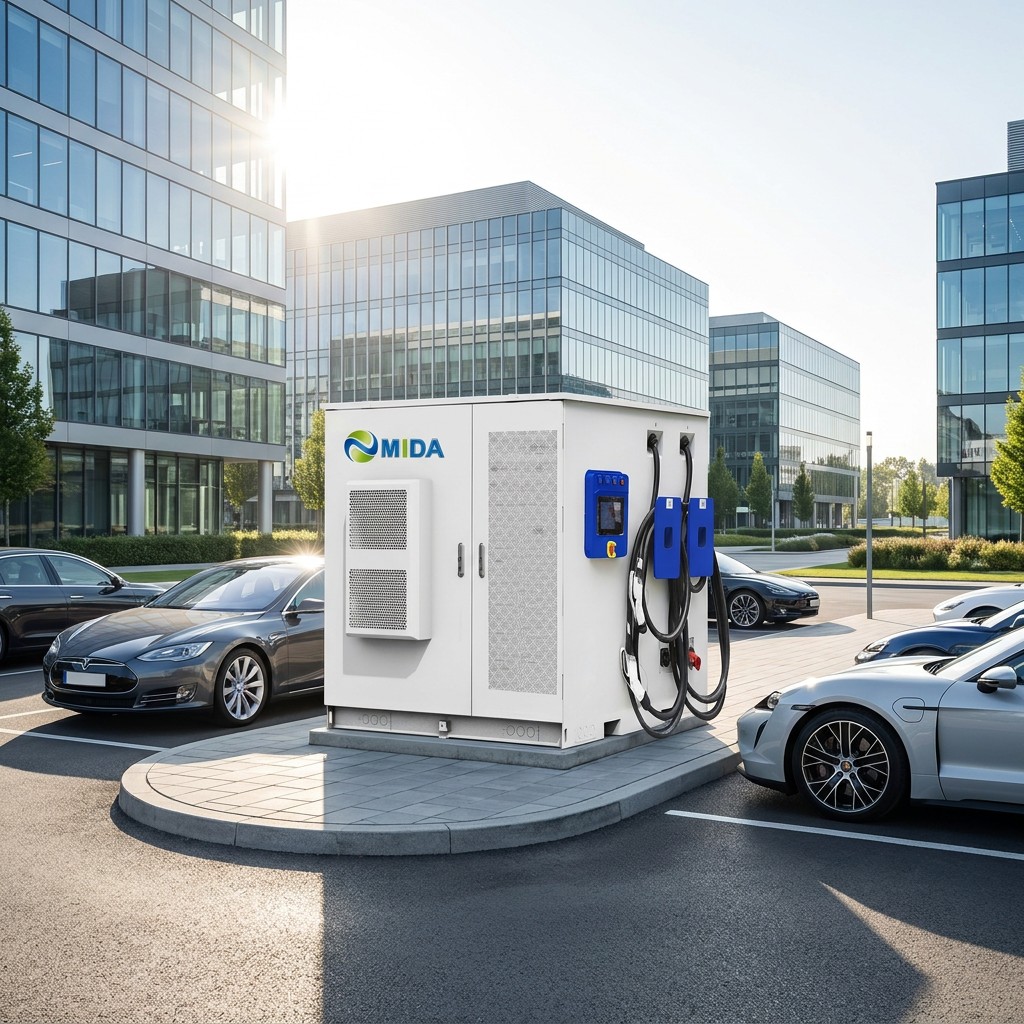 320kw 482kwh BESS EV Charger