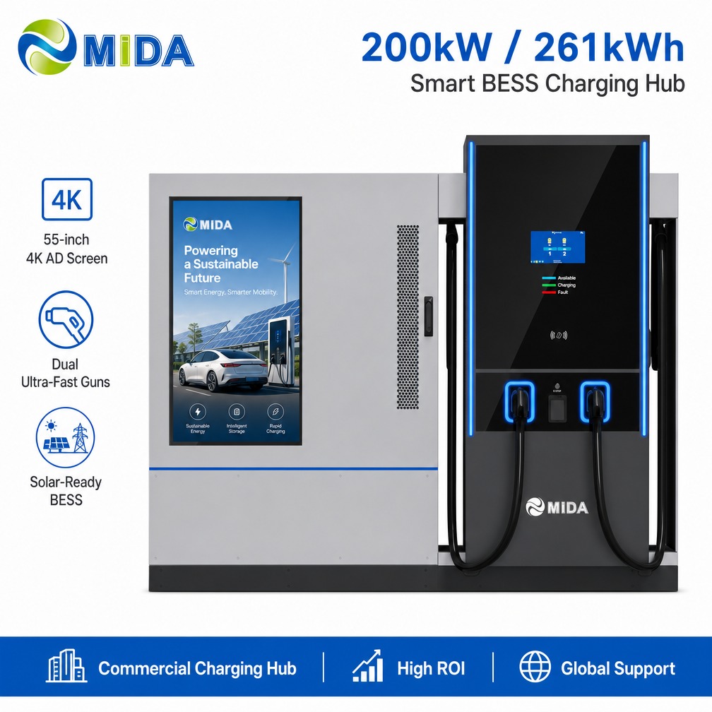 522kWh 240kW Factory Direct Solar Storage EV Charging Station Wholesale Commercial Infrastructure Procurement Projects - Safe, Modular and Remotely Managed