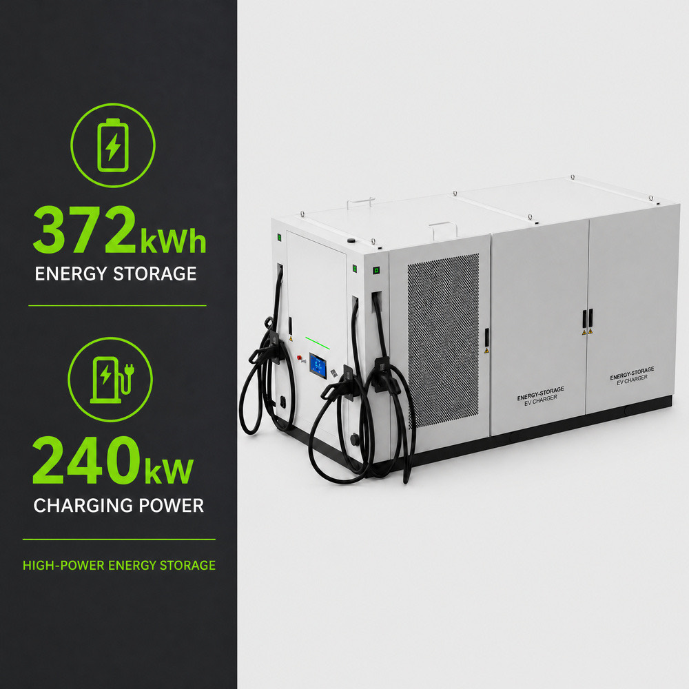 Wholesale BESS Battery Storage EV Charging Station Fast 522kWh 240kW 60kWh 30kW Industrial Deployment - Solar Integration and Off-Grid Resilience