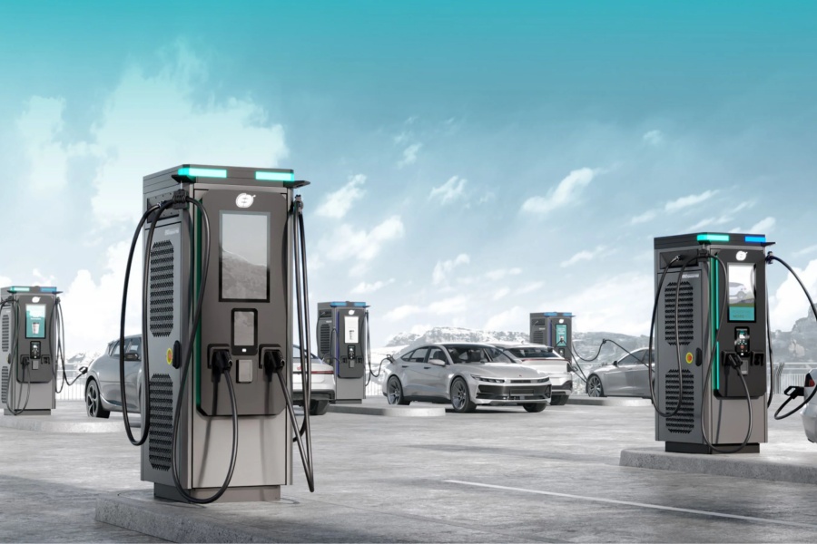 400KW CCS2 DC charger station