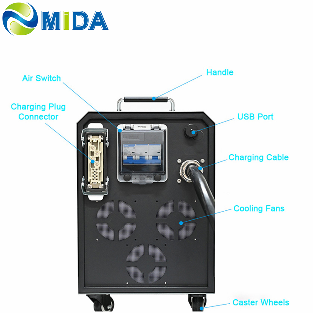 Maisbao 480kW Smart App Fast EVSE Public DC Charging Station CCS2 OCPP High Power Commercial Highway Hub - Truly Mobile 20kW-60kW Charging