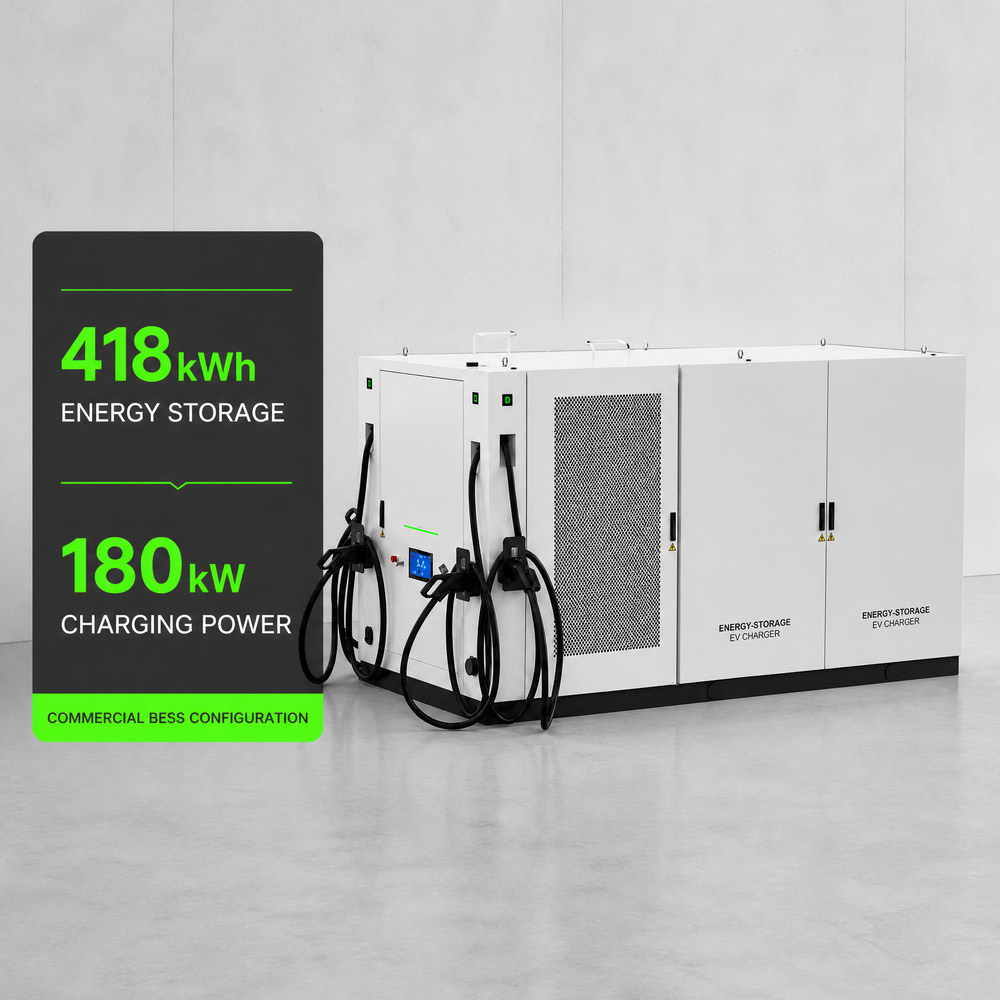 V2G Bidirectional BESS Battery Storage EV Charging System Brazil 216kWh 120kW Wholesale Supply - Solar Integration and Off-Grid Resilience