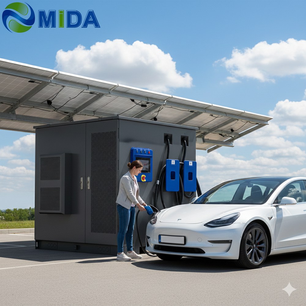 418kwh 240kW DC Charging Station