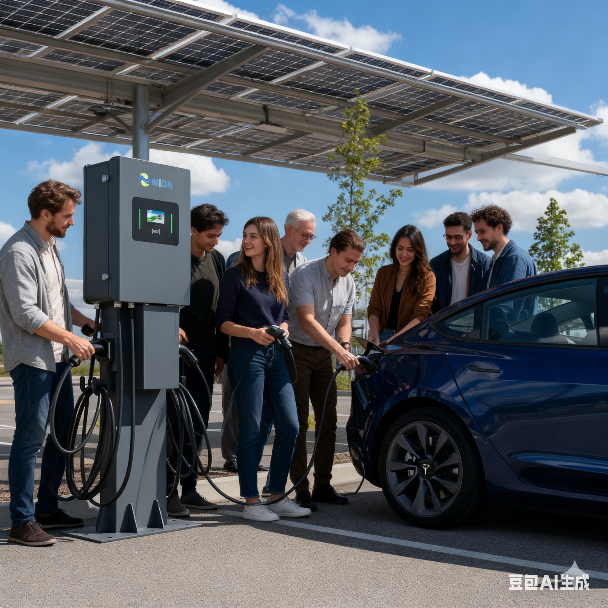 44kw EV Charger Station