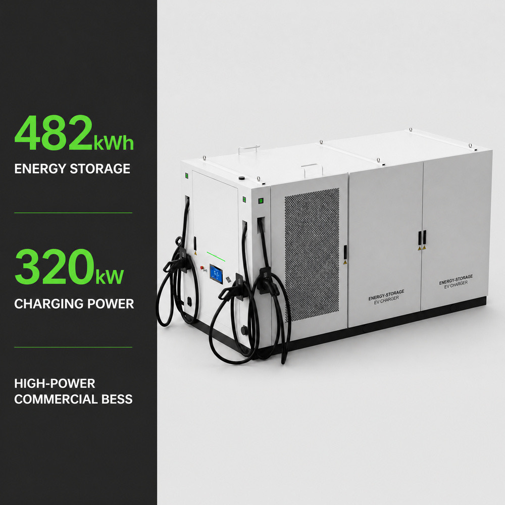 Microgrid BESS Battery Energy Storage EV Charging Infrastructure Japan 120kWh 60kW 232kWh 120kW Industrial - Outdoor-Rated Durability and Global Certification