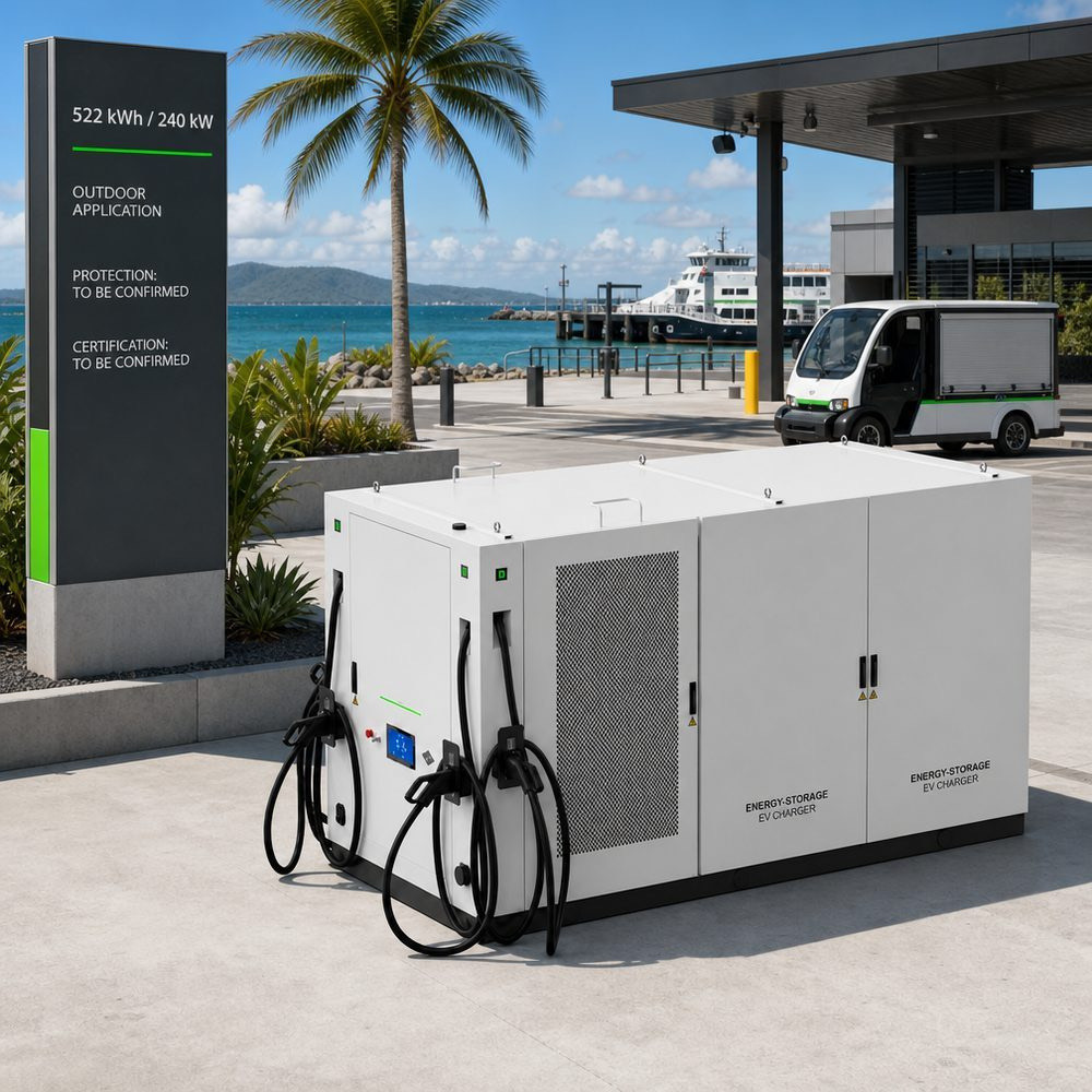 V2G Bidirectional BESS Battery Storage EV Charging System Brazil 216kWh 120kW Wholesale Supply - Outdoor-Rated Durability and Global Certification