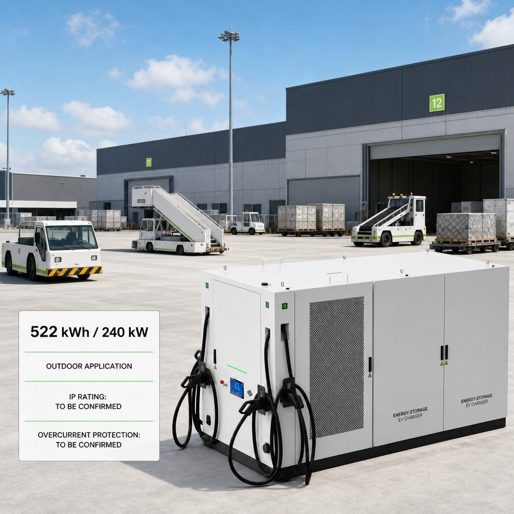 OCPP Smart BESS EV Charging Energy Storage System Fast Infrastructure 960kWh 400kW 50kW 93kWh - After-Sales Support and OEM ODM Service