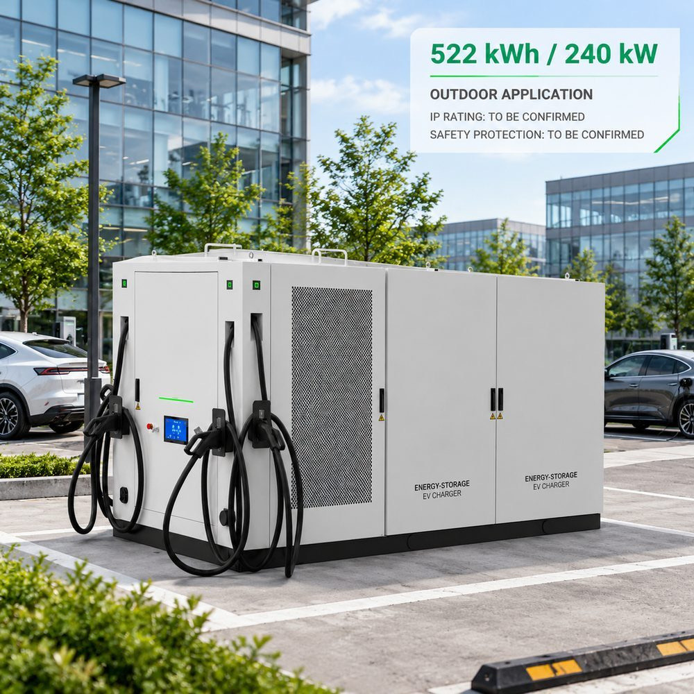 Microgrid BESS Battery Energy Storage EV Charging Infrastructure China 240kW 260kWh 482kWh 320kW Energy - After-Sales Support and OEM ODM Service