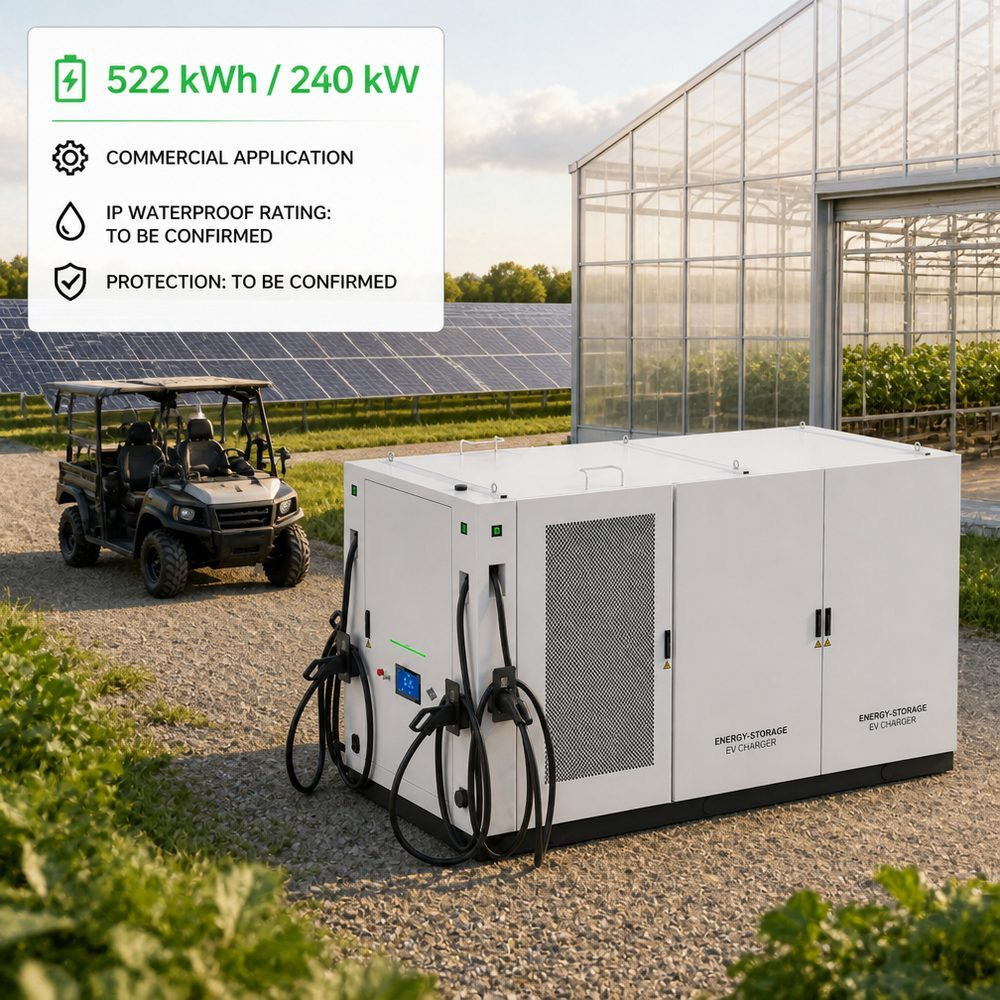 Solar Storage BESS EV Charging Energy Management System 482kWh 320kW 1000kWh 480kW Wholesale Supply - Peak Shaving and Demand Charge Reduction