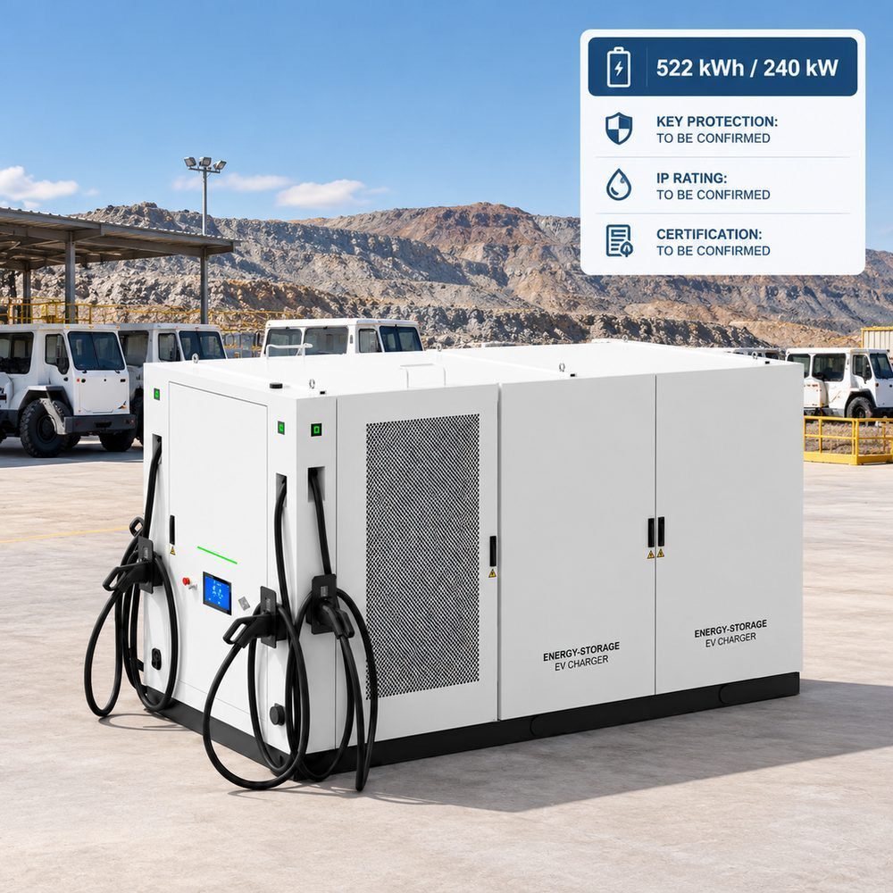 Smart BESS Battery Energy Storage EV Charging Solution Load Shedding 960kWh 420kW Grid Support - After-Sales Support and OEM ODM Service