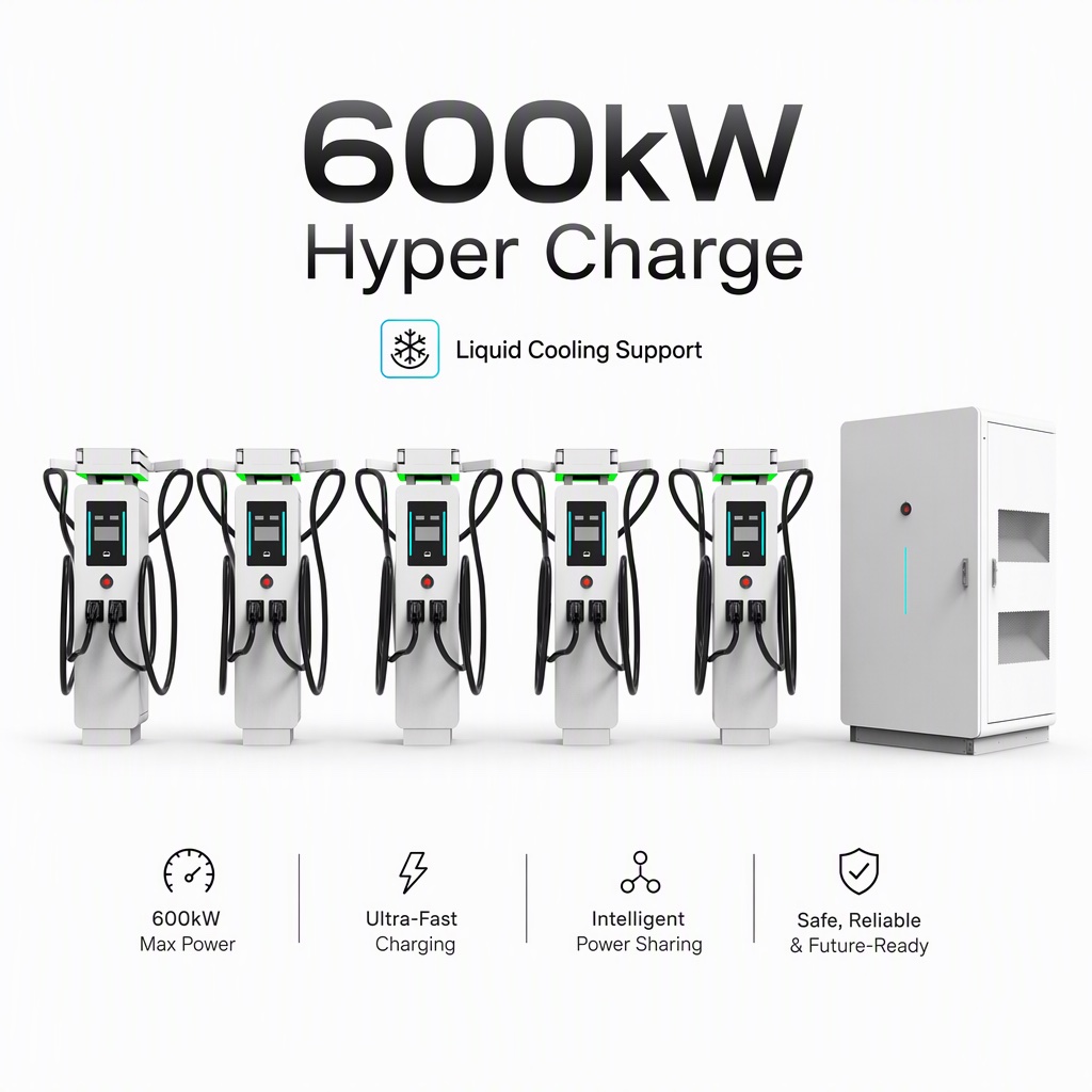 Modular Split DC Charging Station 360kW 720kW