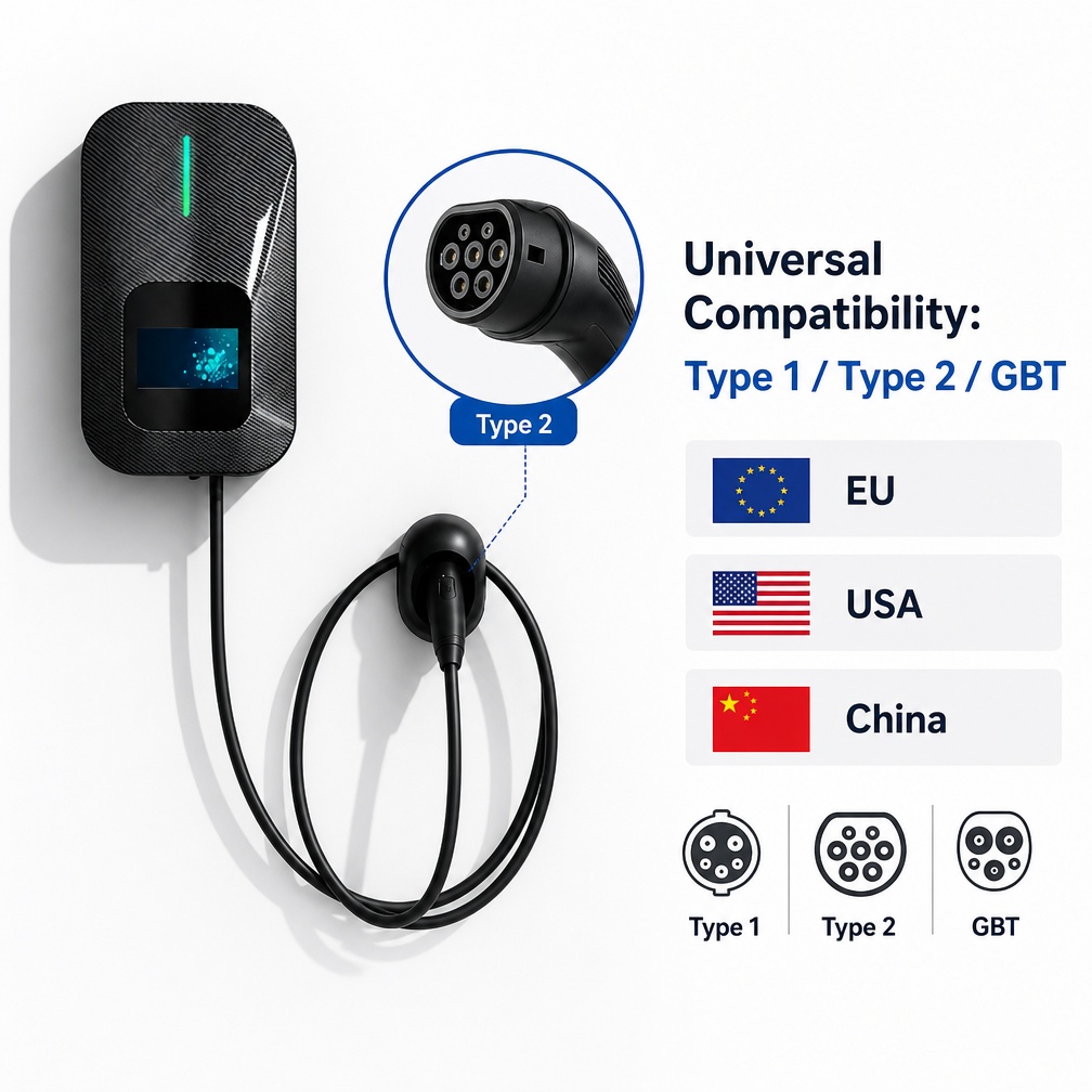 AC wallbox EV charger