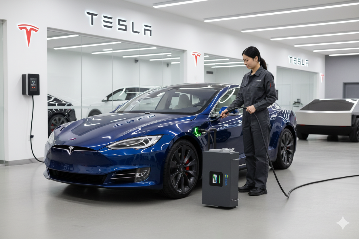 7kW Movable Charging Station