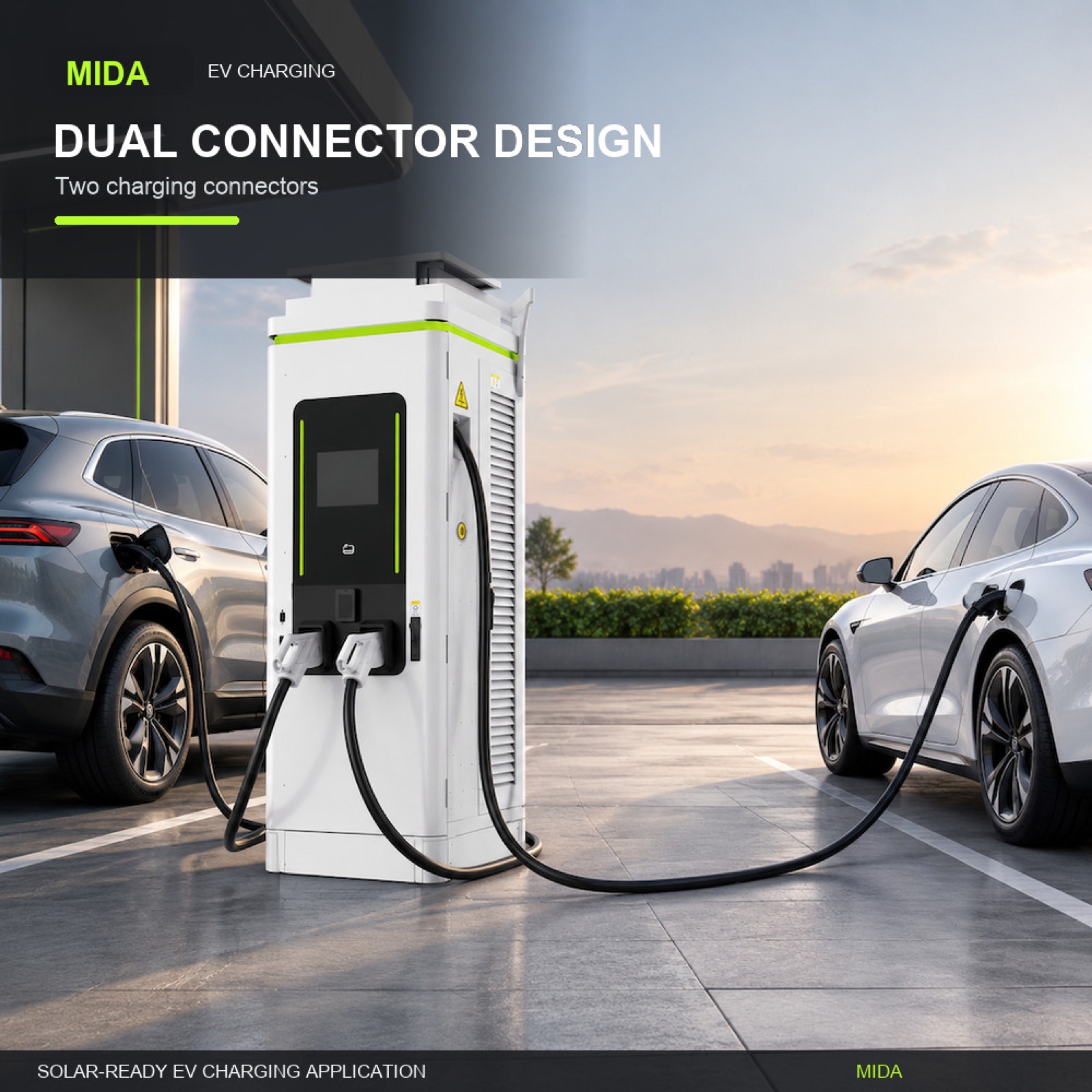 400kW 600kW V2G Grid Solar 800V DC DC High Power Charger Car Park Charging - Grid-Tie, Off-Grid and Hybrid Operation