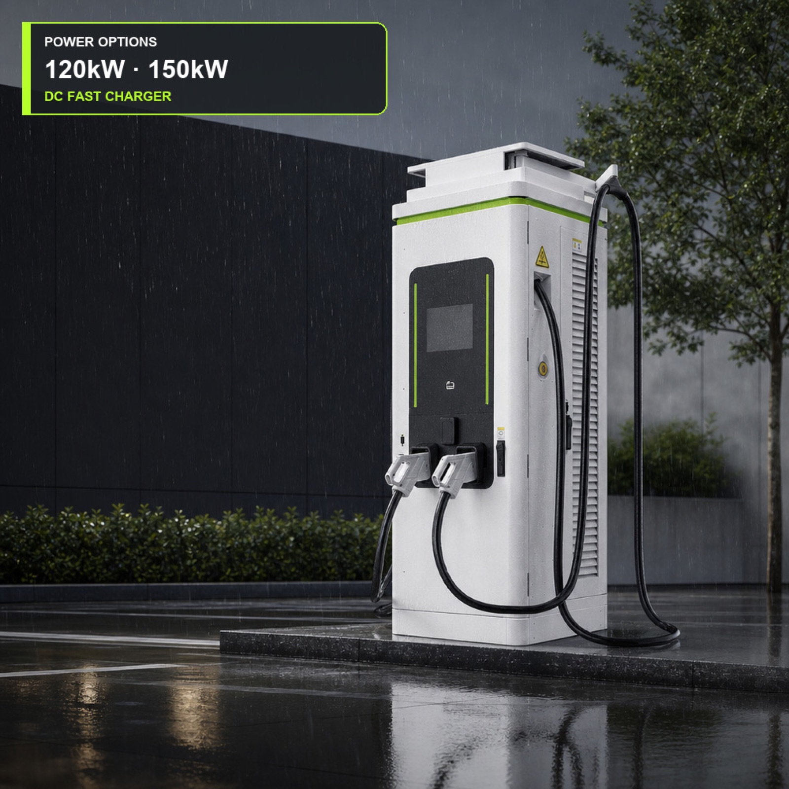 60kW 100kW 160kW Fleet Smart Solar Powered DC DC Fast EV Charger Campus Public - Solar PV DC-DC Charging Efficiency