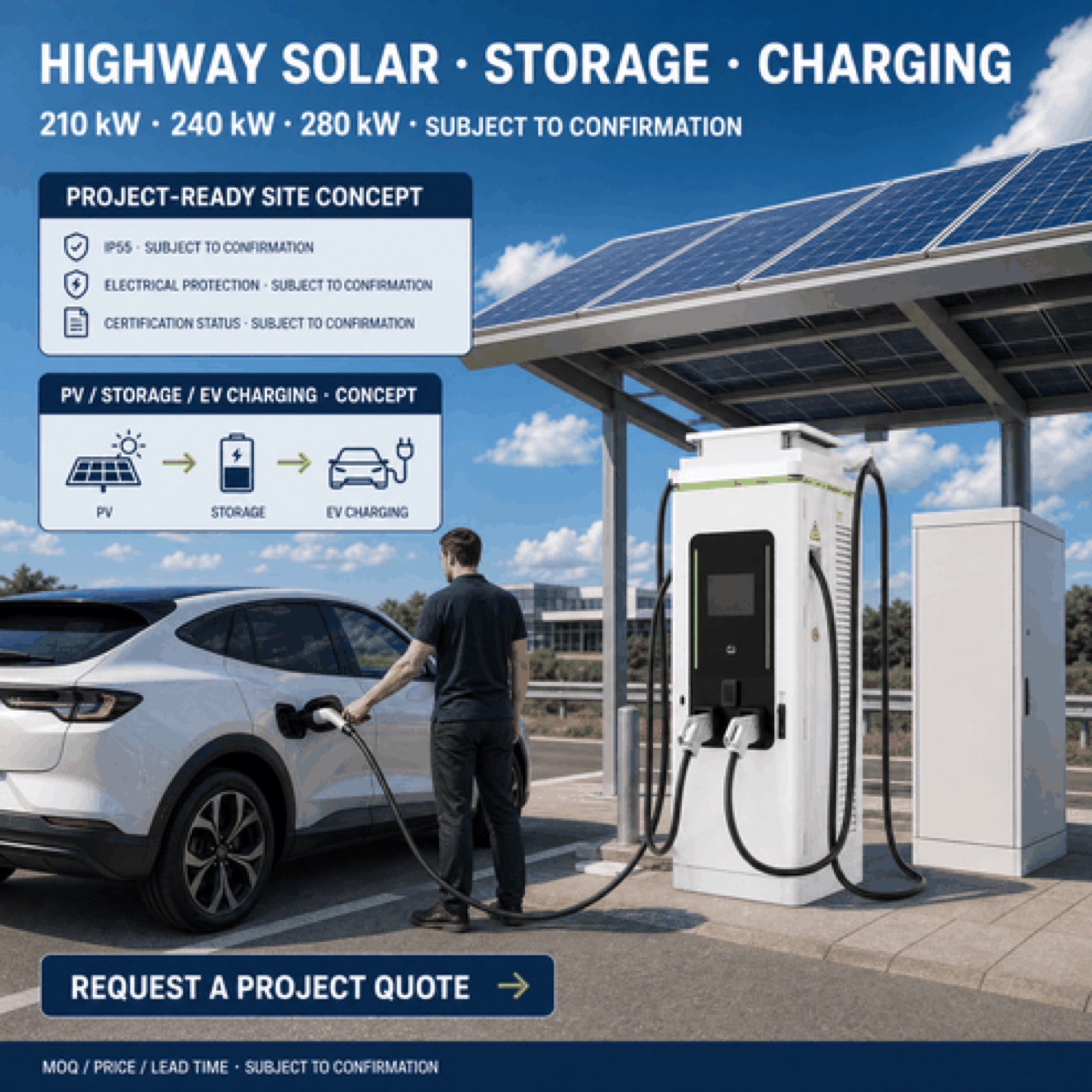 350kW 420kW 60kW OCPP Public Photovoltaic Solar PV DC DC EV Charger Commercial Fleet - Smart, Networked and Payment-Ready DC Charger