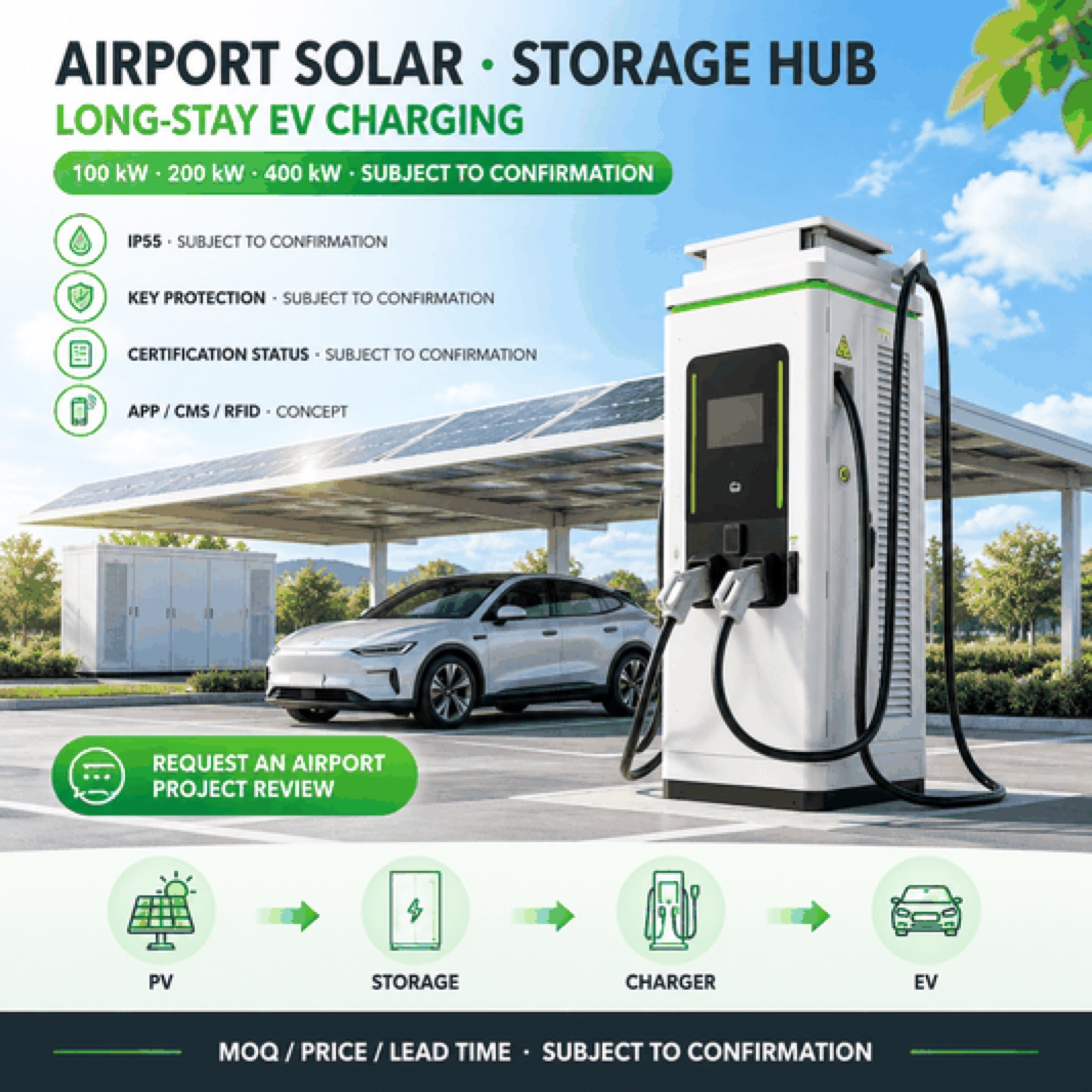 Solar CCS1 NACS DC 90kW 150kW V2H Public DC EV Charger Motorway Service Area - High Efficiency and Lower Operating Cost