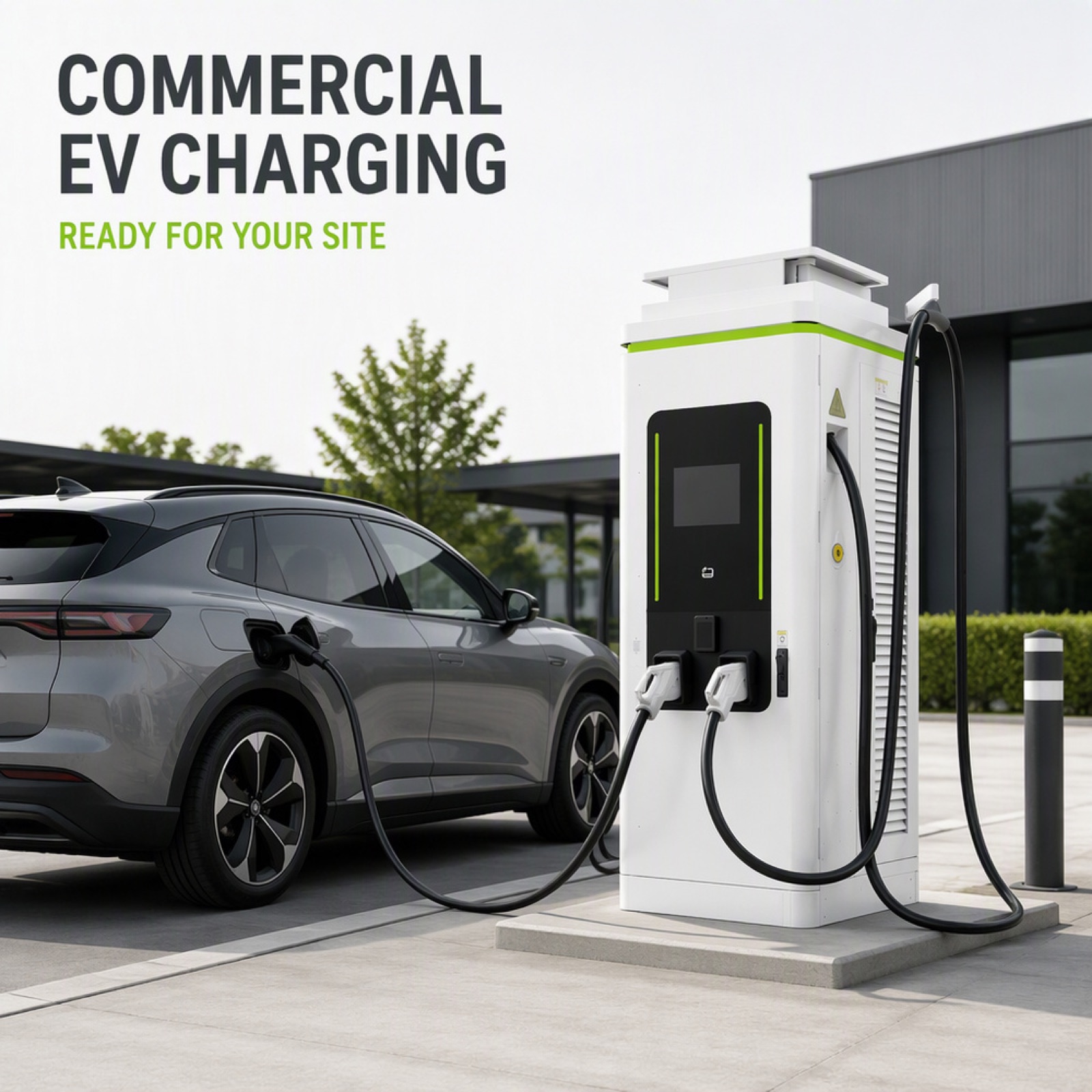 Solar Powered DC DC 320kW 400kW 600kW Poland Fleet Fast EV Charger Delivery Vehicle - Grid-Tie, Off-Grid and Hybrid Operation