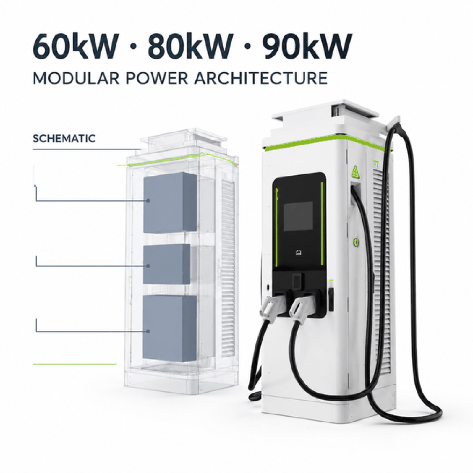 400kW 600kW V2G Grid Solar 800V DC DC High Power Charger Car Park Charging - Solar PV DC-DC Charging Efficiency