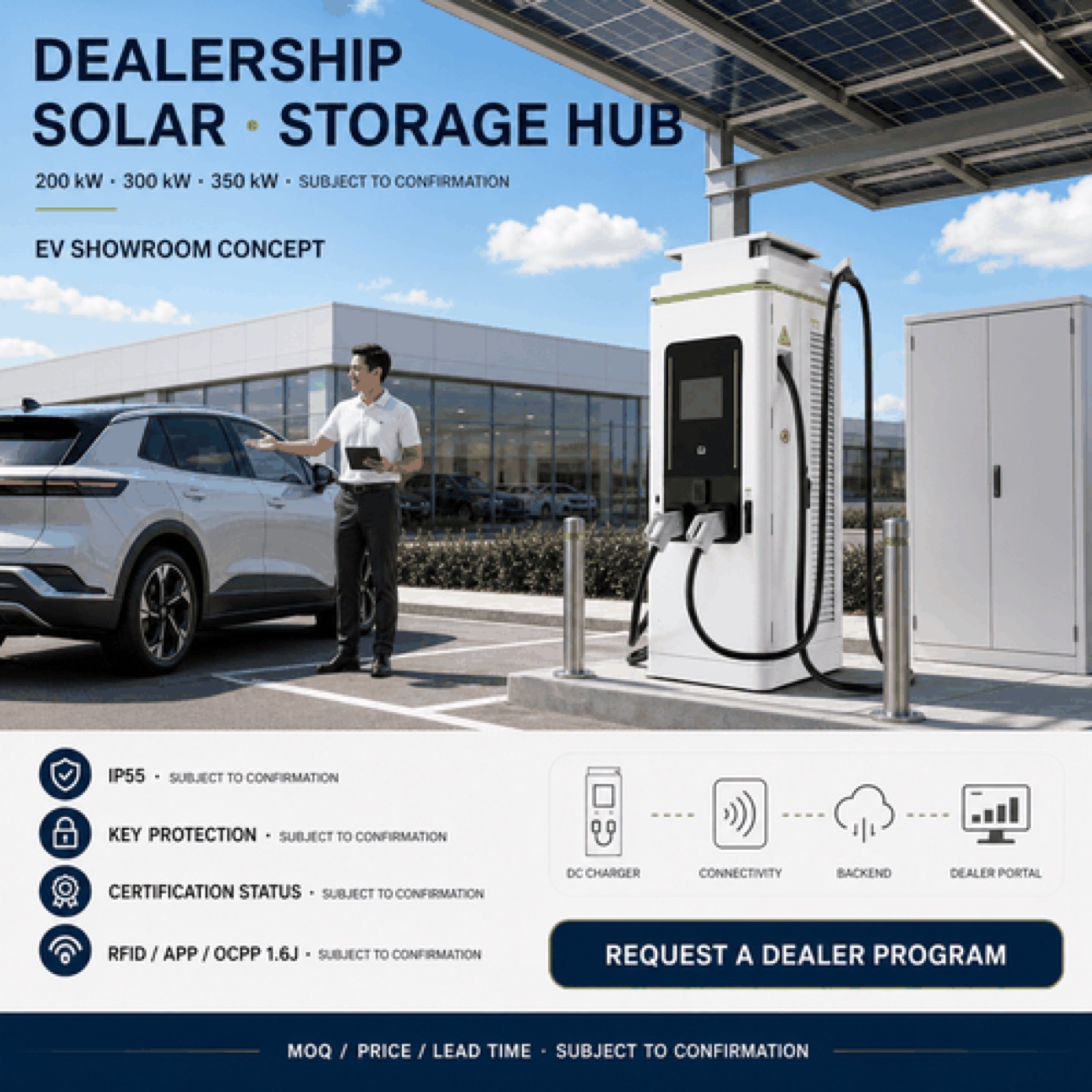 350kW 420kW Remote Fast Hybrid Solar DC DC EV Charging System Smart Grid Charging - Grid-Tie, Off-Grid and Hybrid Operation