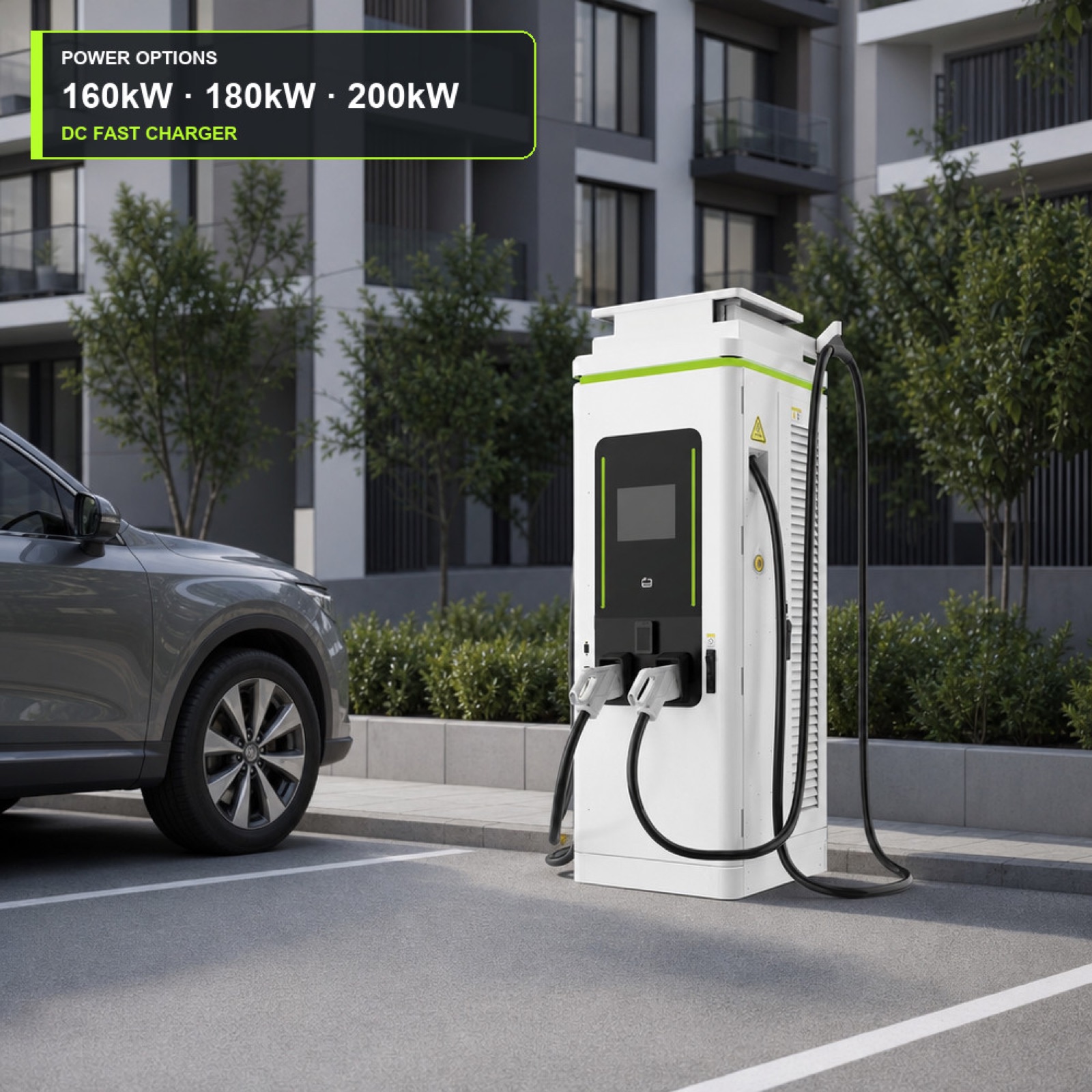 420kW 100kW CHAdeMO CCS2 DC Fast Charger Rapid France Smart Grid Charging Modular Design - Fast Deployment Across Many Commercial Sites