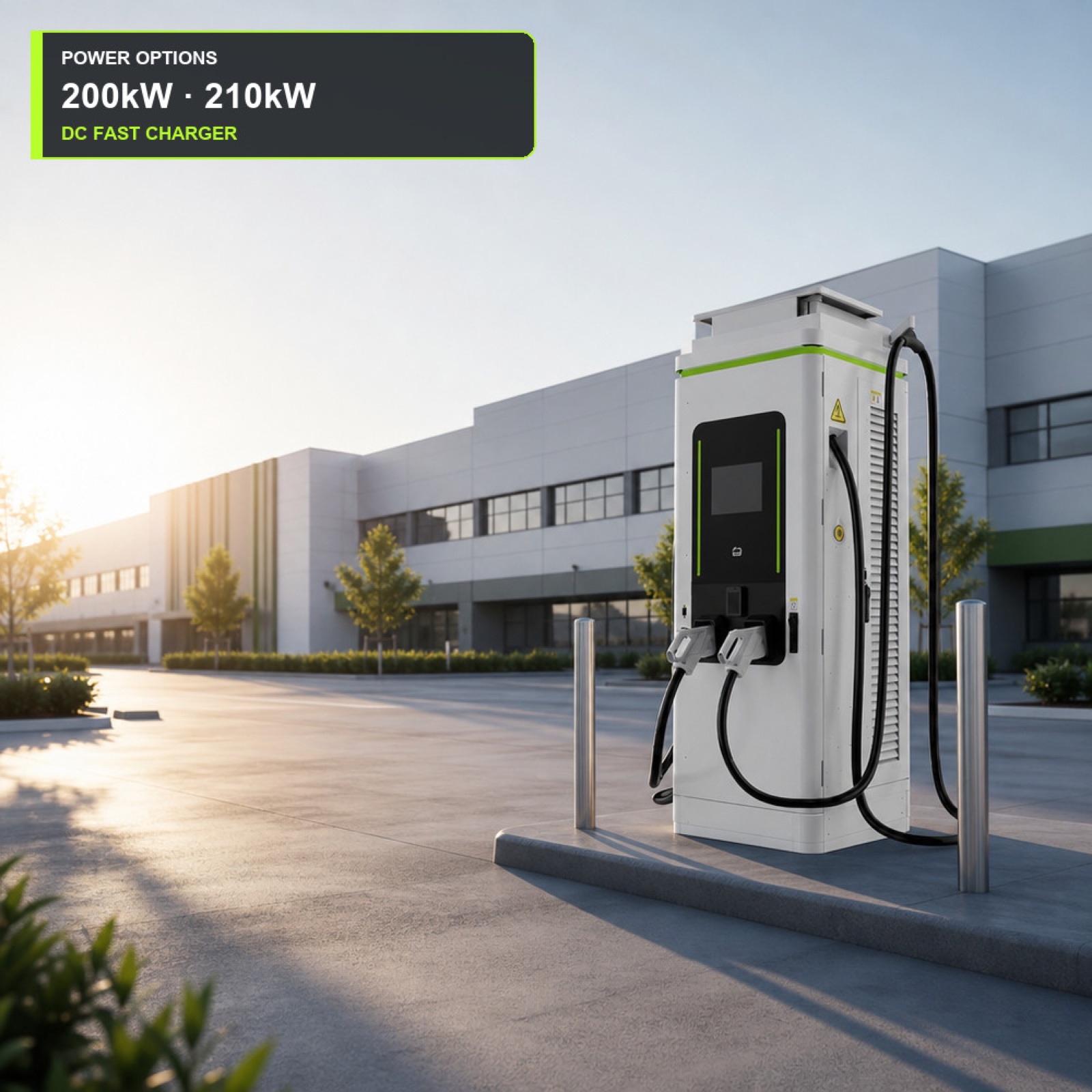 300kW 120kW 320kW Fleet DC Fast EV Charger New Rugged EV Infrastructure Project Highway - High Efficiency and Lower Operating Cost