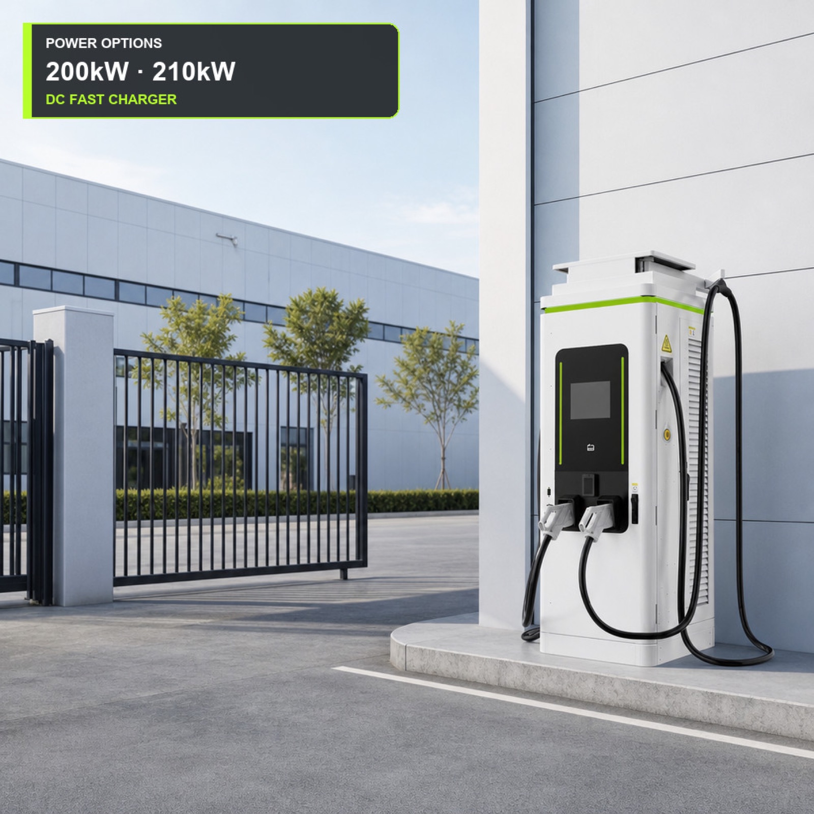 100kW 200kW CCS2 V2G Bidirectional DC EV Charger Public Highway Energy Management Charging Smart - Built for Demanding Outdoor Commercial Duty