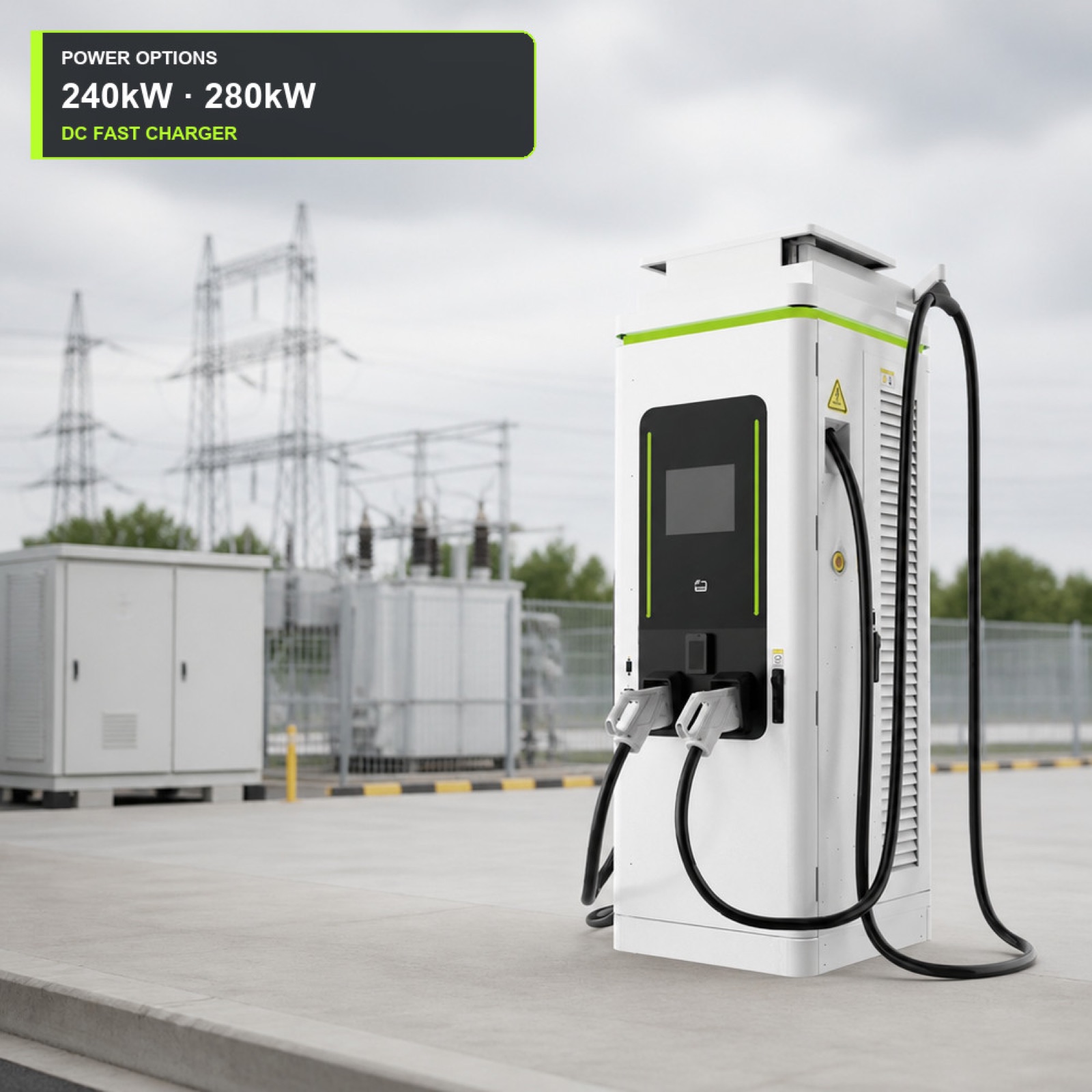 CHAdeMO CCS2 DC 90kW 350kW 80kW Fast Charger Grid OCPP Service Area Charging Dynamic - High Efficiency and Lower Operating Cost