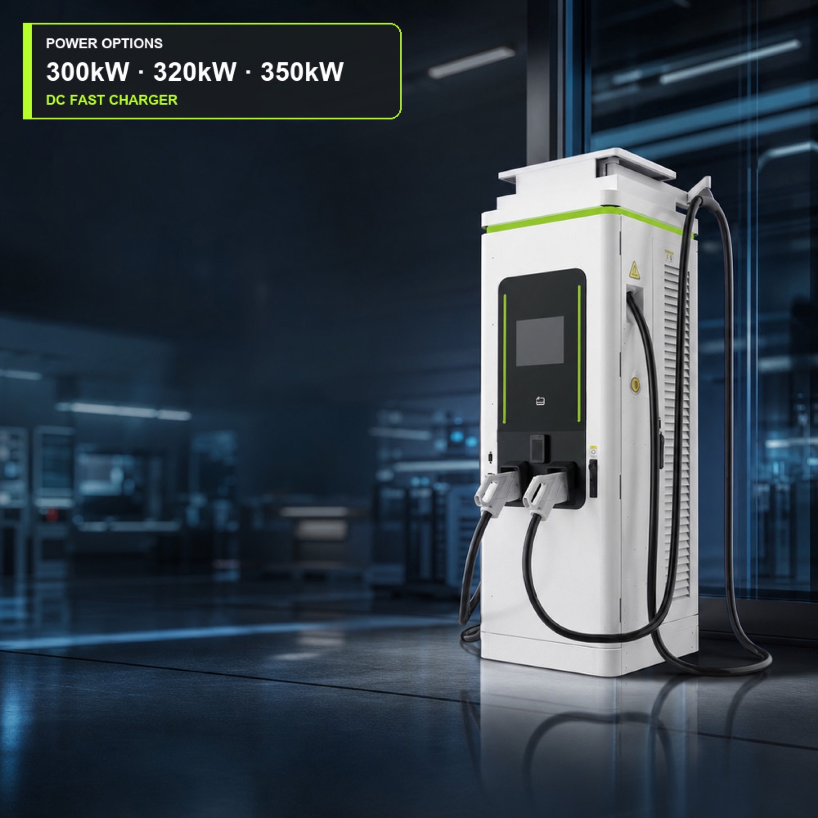 Ultra Rapid DC 160kW 90kW EV Charger Managed Public Port Logistics Charging Smart Operation - Safety, Compliance and Long Service Life