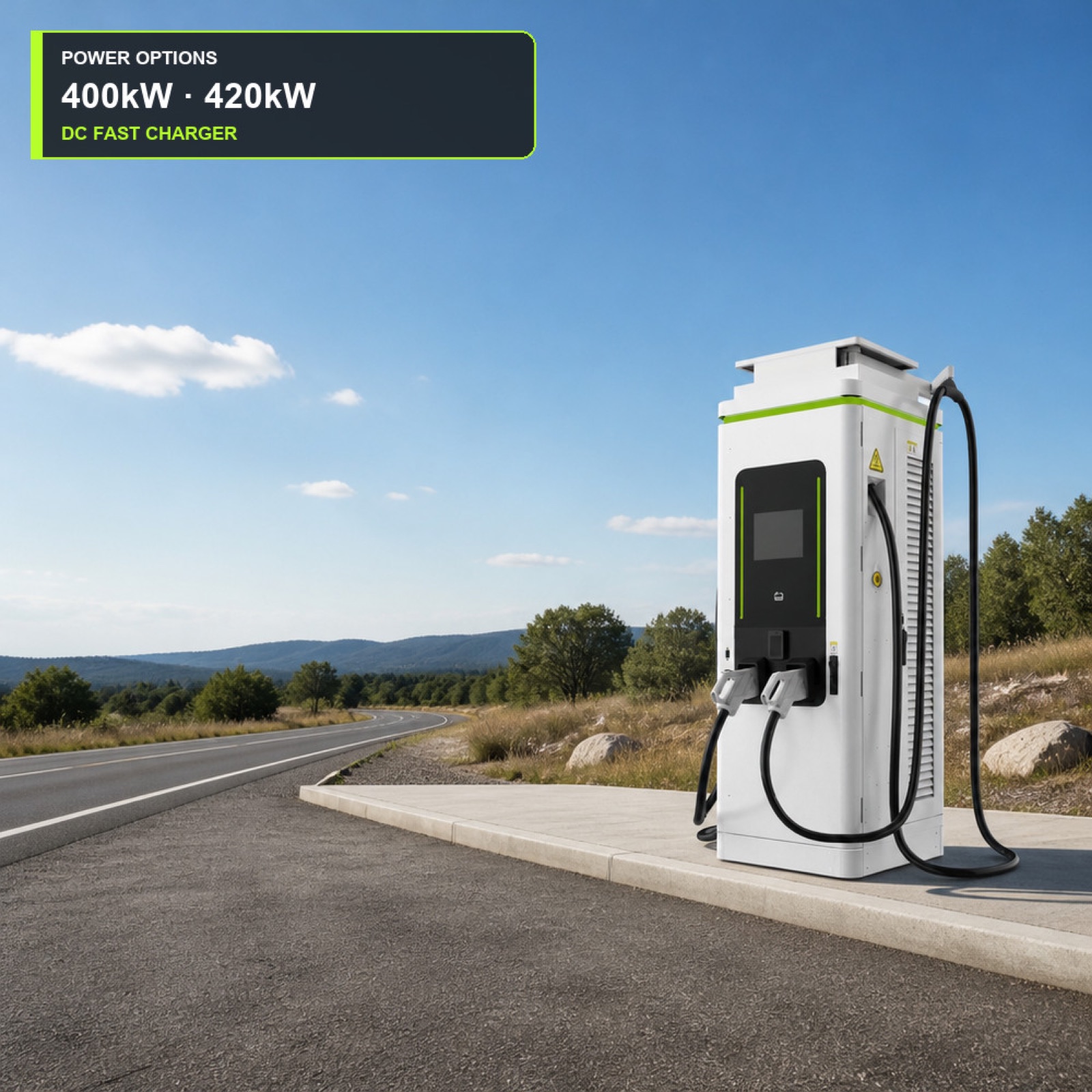 CCS2 ISO15118 Smart 360kW 480kW DC EV Charger OCPP V2G Electric Bus Charging Modular - Flexible 360kW-480kW Floor-Standing DC Power