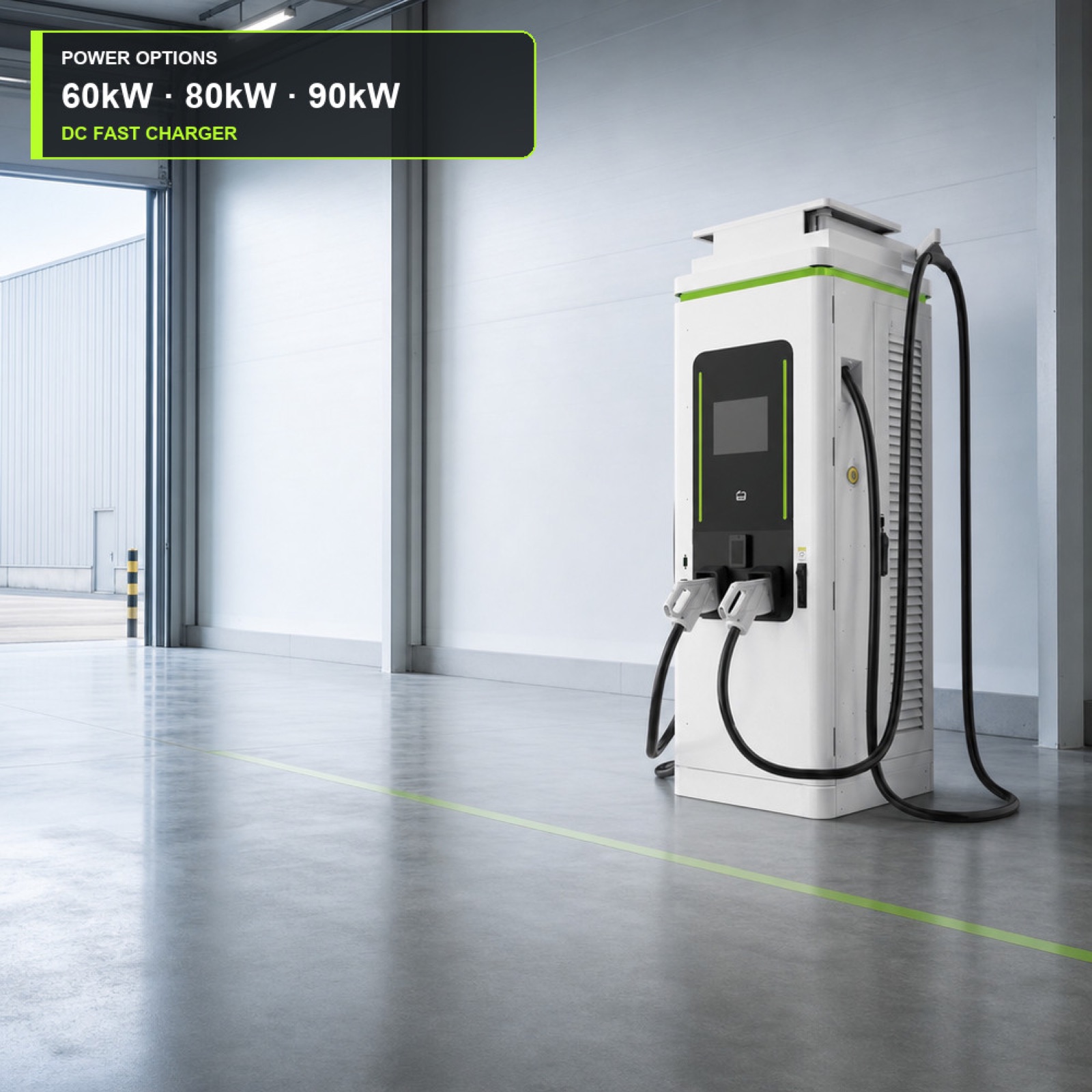 420kW 100kW CHAdeMO CCS2 DC Fast Charger Rapid France Smart Grid Charging Modular Design - Built for Demanding Outdoor Commercial Duty