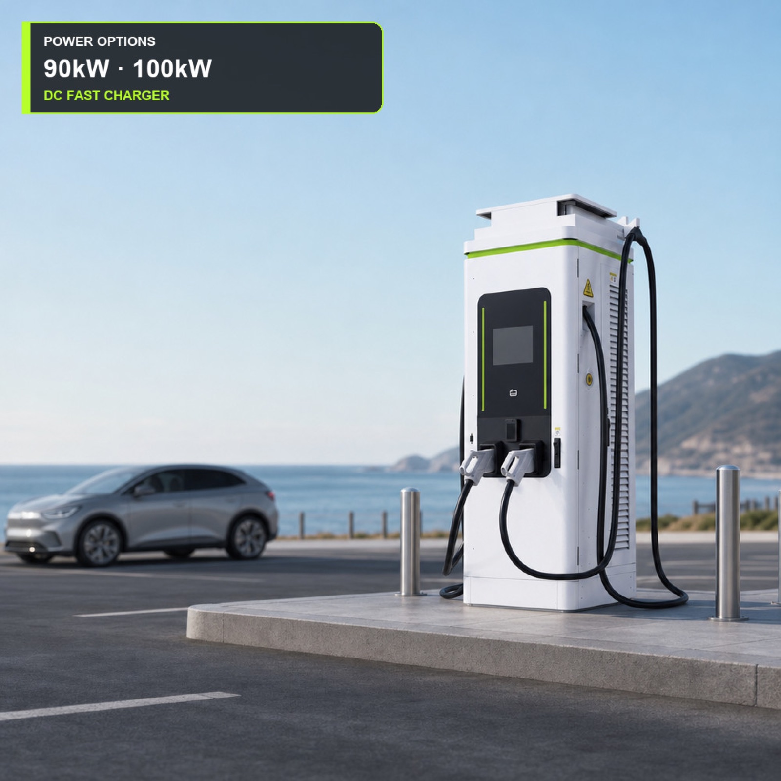 Smart DC Fast 420kW 120kW 160kW Charging Station Arctic Remote Highway Charging Hub Network - High Efficiency and Lower Operating Cost