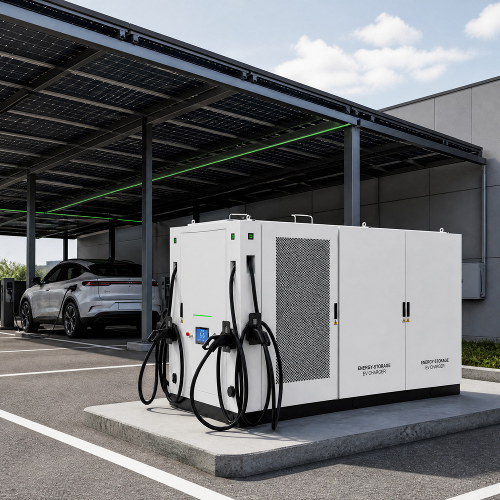 Mobile BESS Energy Storage DC Fast EV Charger Fleet 372kWh 240kW 960kWh 420kW Remote - Smart Management, OCPP and Remote Control