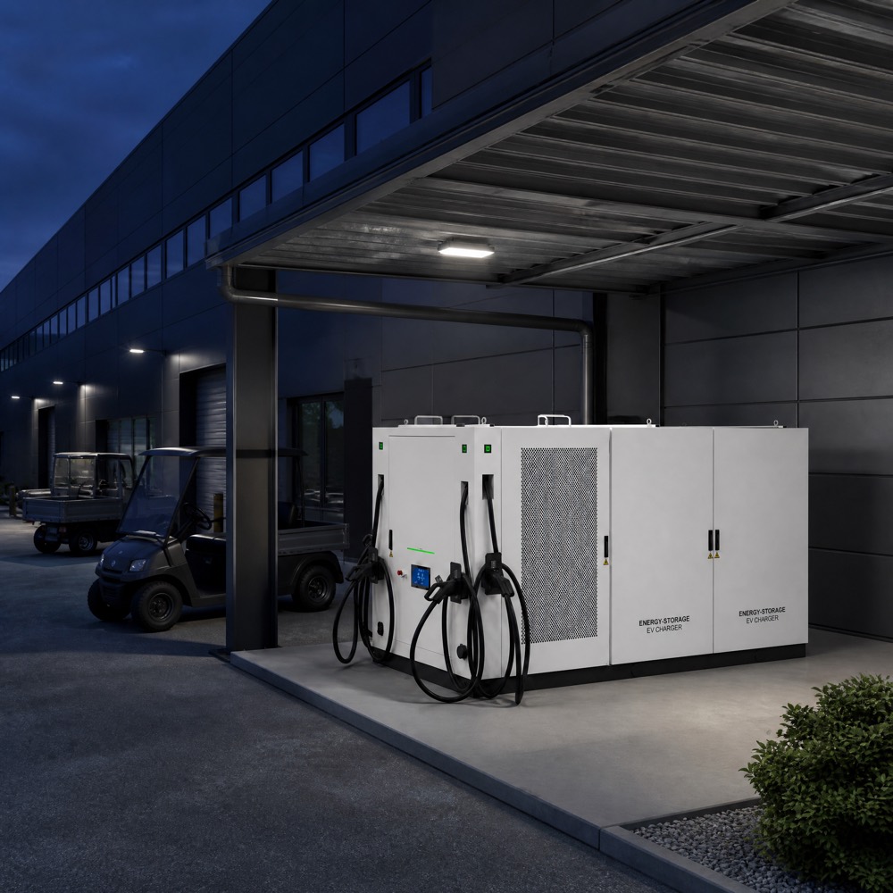 Utility Scale BESS Energy Storage EV Charging Infrastructure 418kWh 200kW 60kWh 30kW Grid Support - Peak Shaving and Demand Charge Reduction