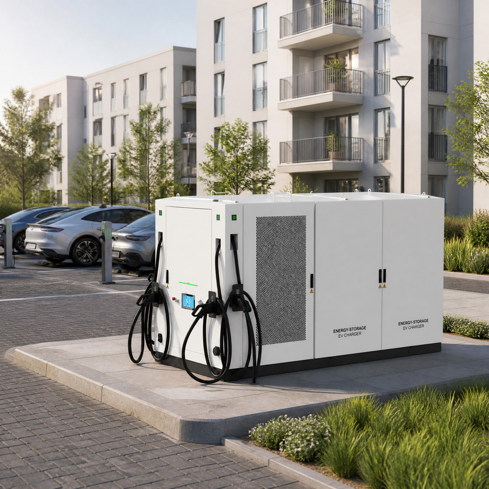 LFP BESS Battery Energy Storage EV Charging Station Peak Grid 522kWh 240kW Fleet Depot - Peak Shaving and Demand Charge Reduction