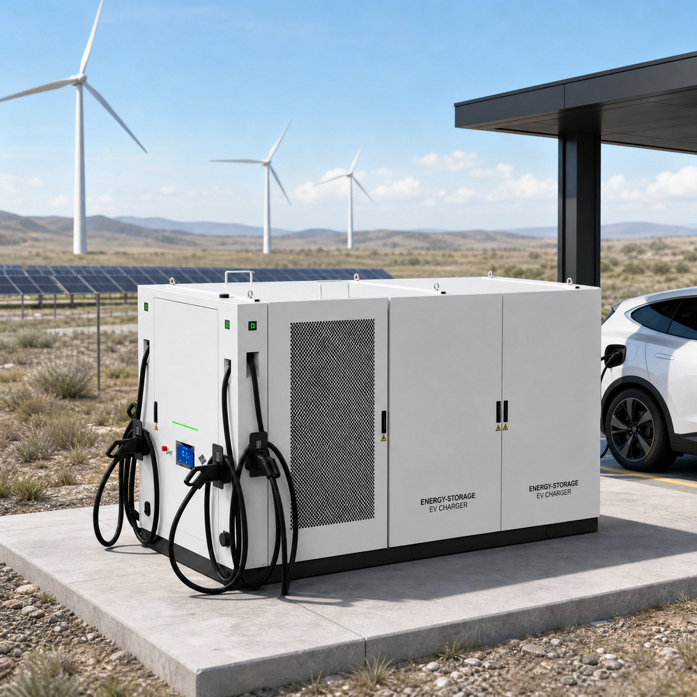Advanced Hybridized BESS Battery Storage EV Charging System LFP Grid 216kWh 120kW 372kWh 240kW - Modular Scalability and Flexible Deployment
